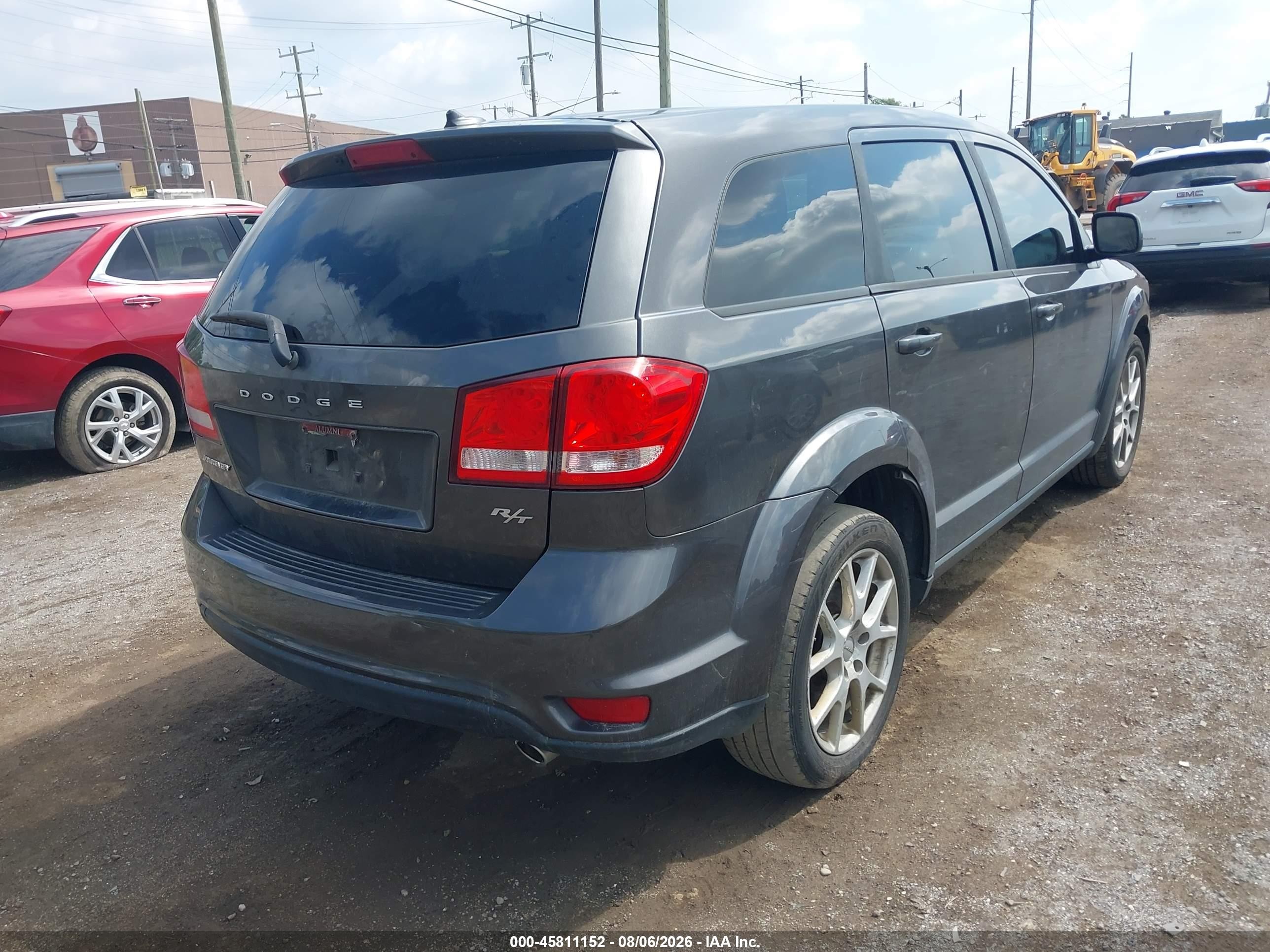 2015 Dodge Journey R/t Gray vin: 3C4PDCEG5FT632708