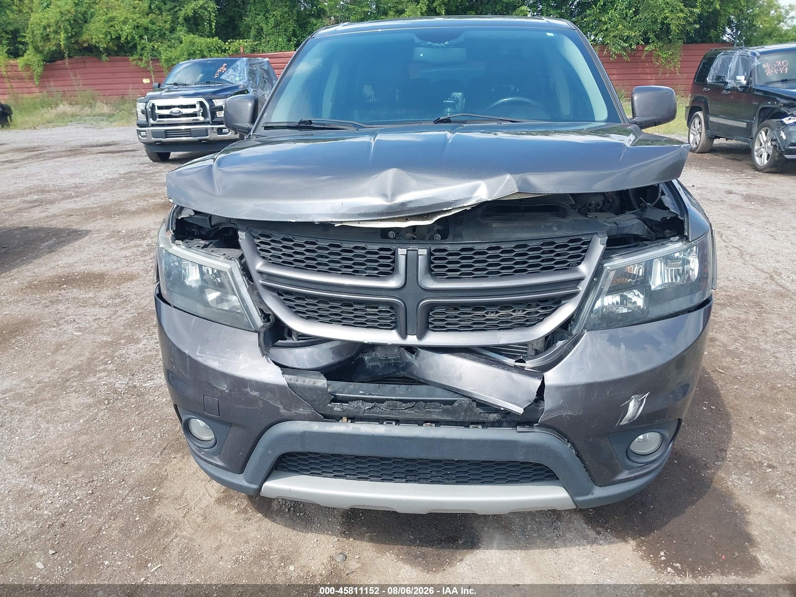 2015 Dodge Journey R/t Gray vin: 3C4PDCEG5FT632708