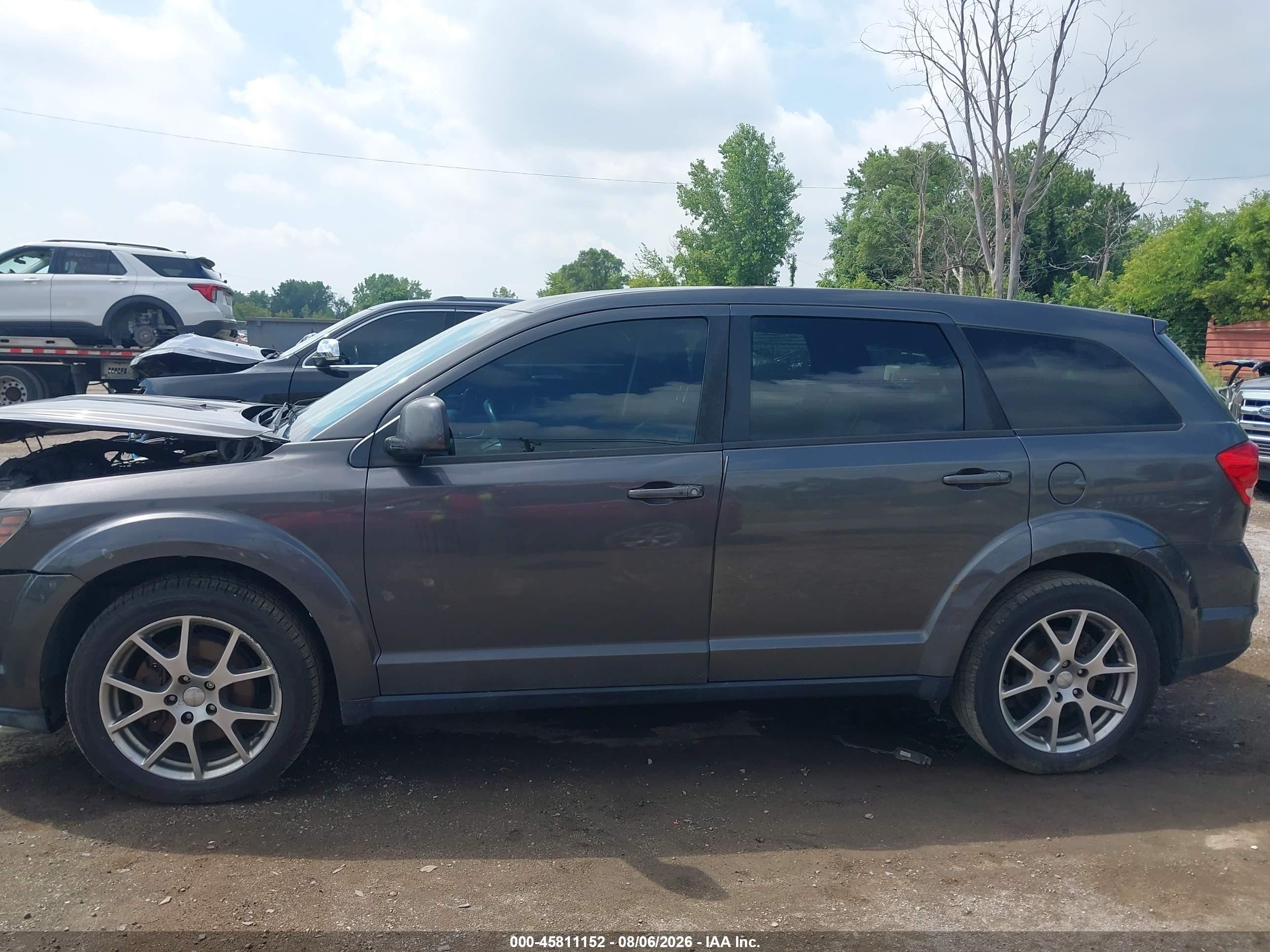 2015 Dodge Journey R/t Gray vin: 3C4PDCEG5FT632708