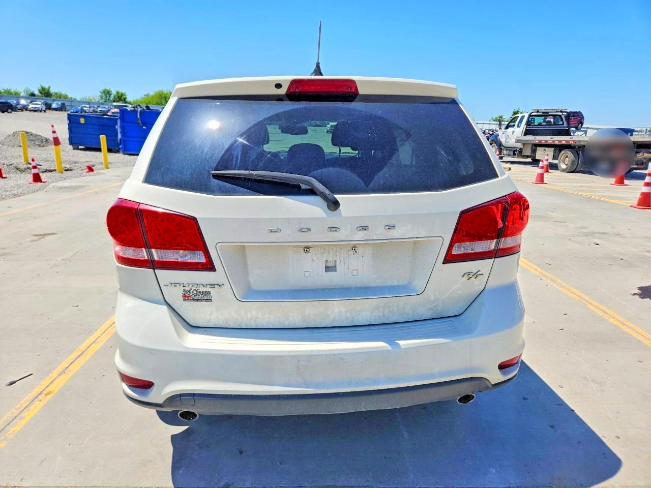 2015 Dodge Journey Gt White vin: 3C4PDCEG5FT637505