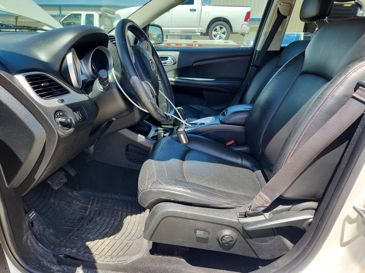 2015 Dodge Journey Gt White vin: 3C4PDCEG5FT637505