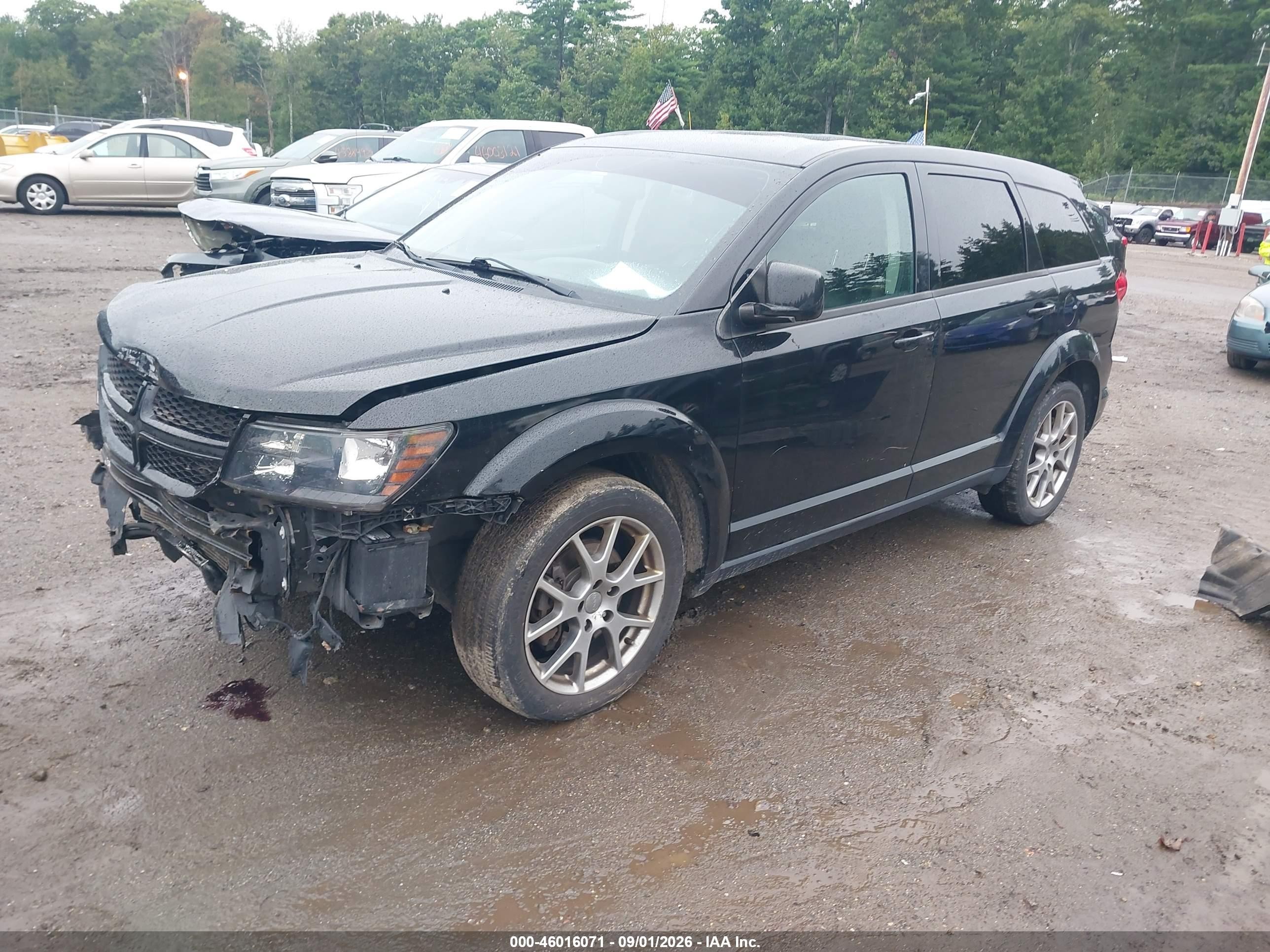 2015 Dodge Journey R/t Black vin: 3C4PDCEG5FT665806