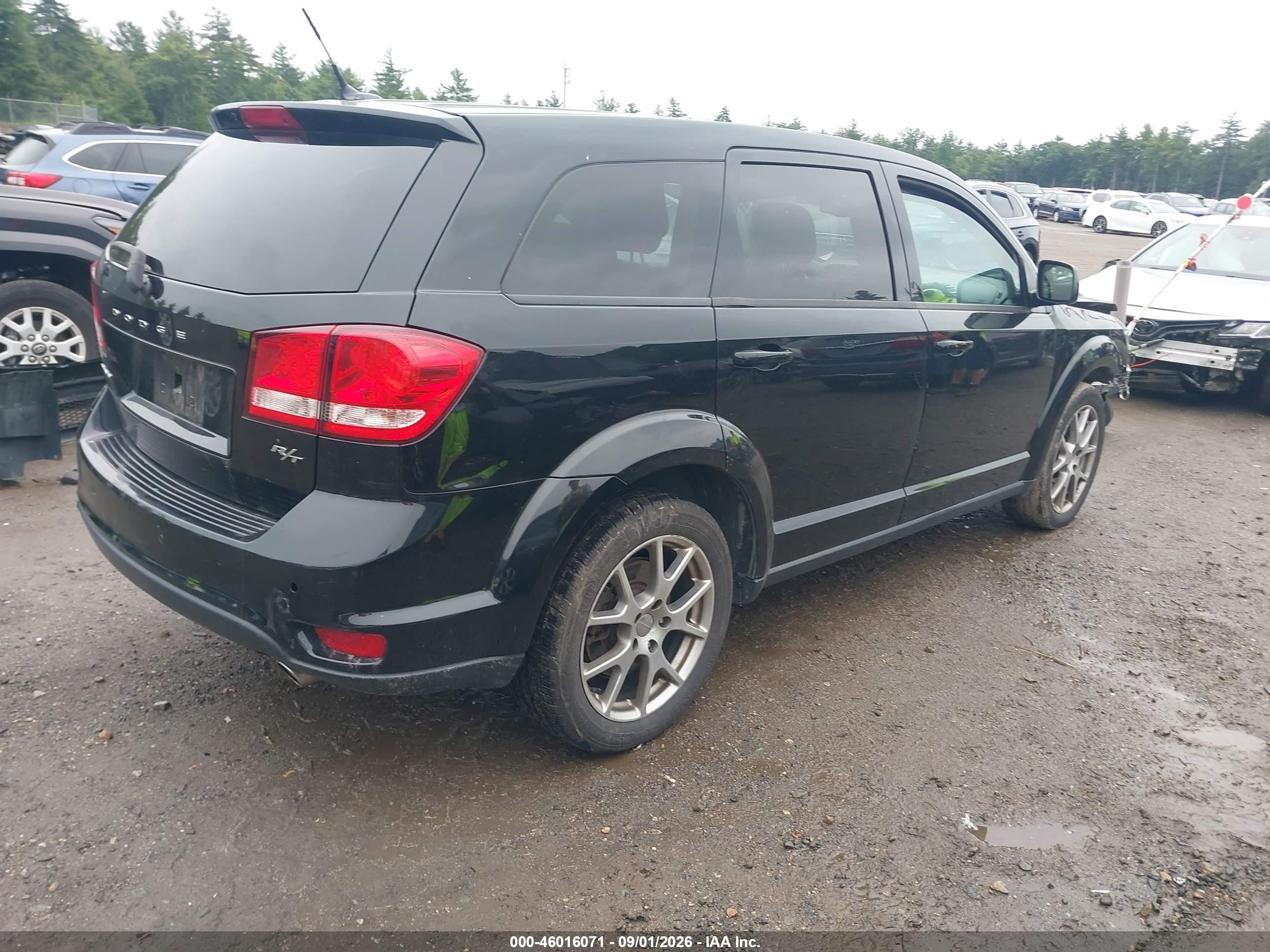 2015 Dodge Journey R/t Black vin: 3C4PDCEG5FT665806