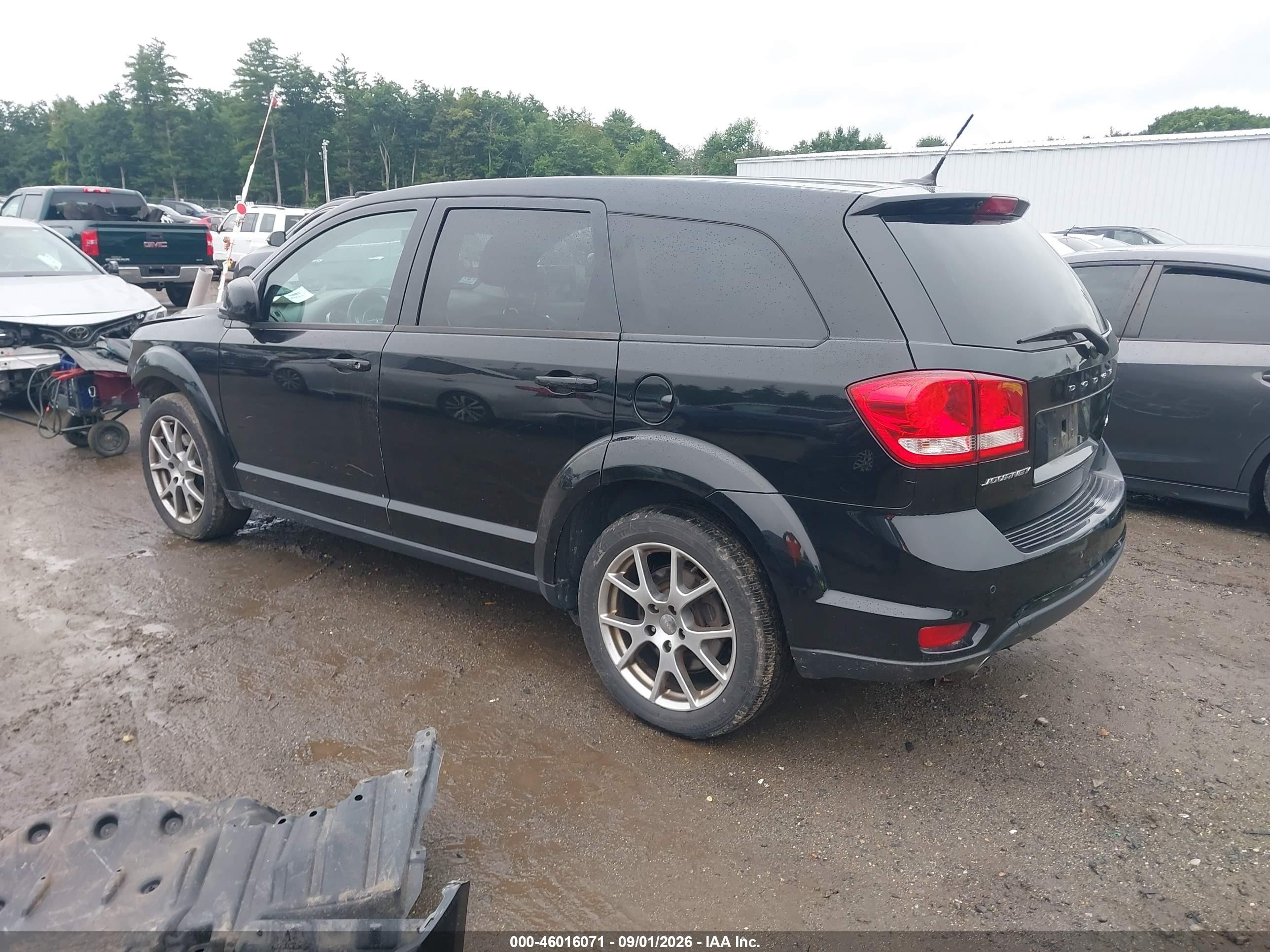 2015 Dodge Journey R/t Black vin: 3C4PDCEG5FT665806