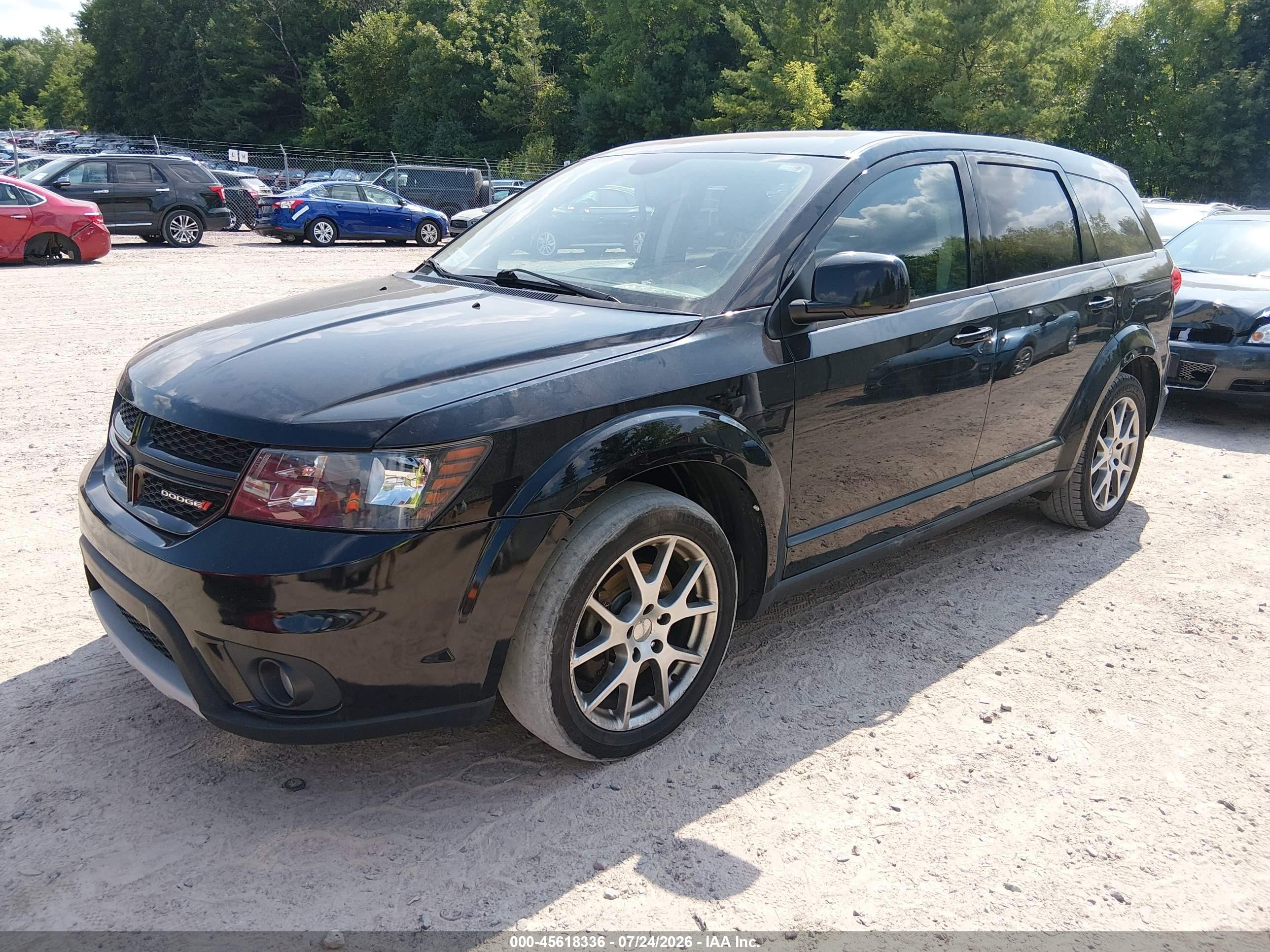 2015 Dodge Journey R/t Black vin: 3C4PDCEG6FT650280