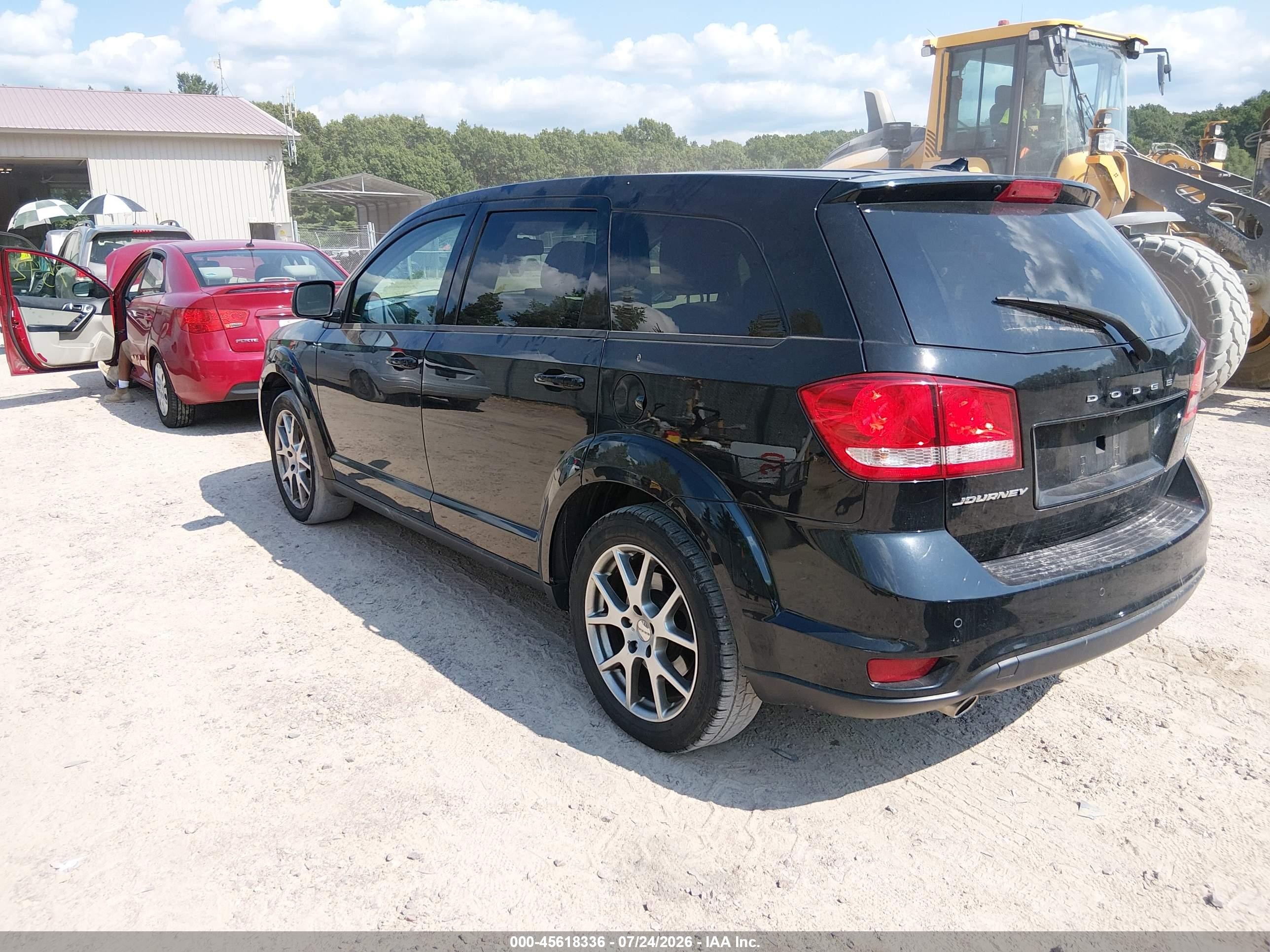 2015 Dodge Journey R/t Black vin: 3C4PDCEG6FT650280