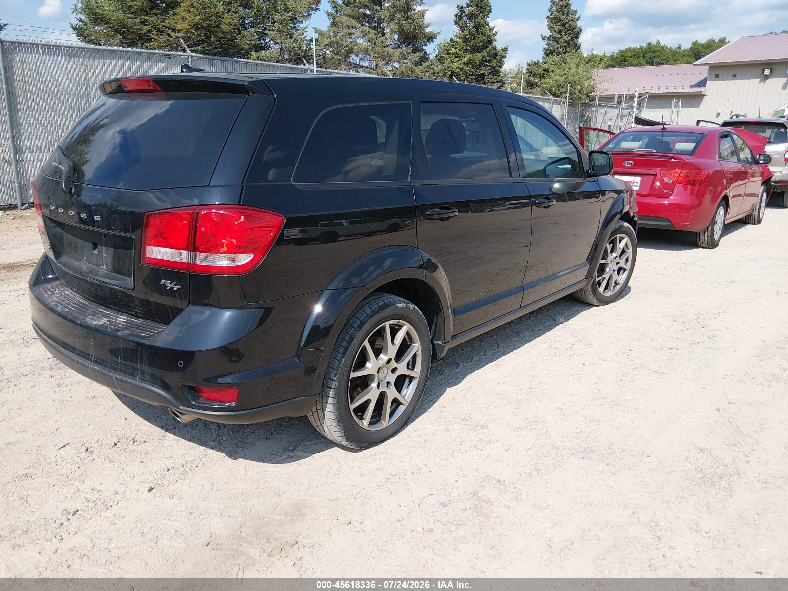 2015 Dodge Journey R/t Black vin: 3C4PDCEG6FT650280