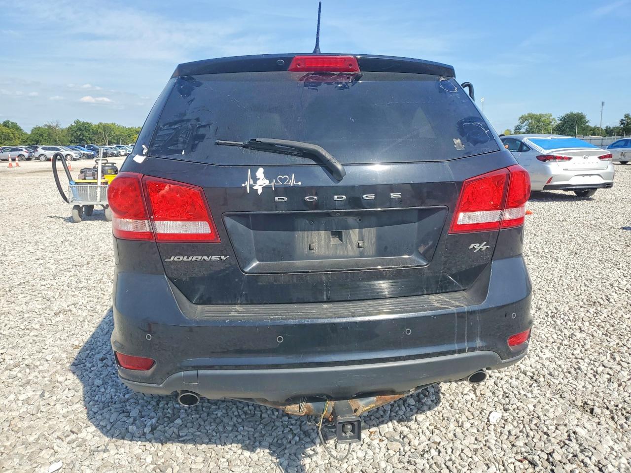 2015 Dodge Journey R/t Черный vin: 3C4PDCEG7FT631964