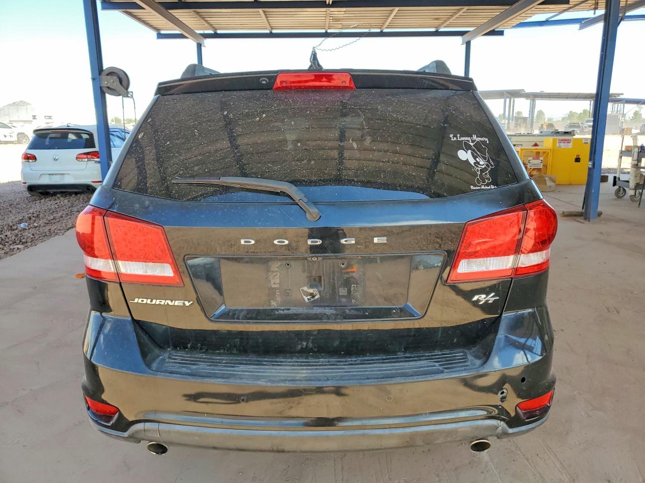 2015 Dodge Journey R Black vin: 3C4PDCEG7FT683126