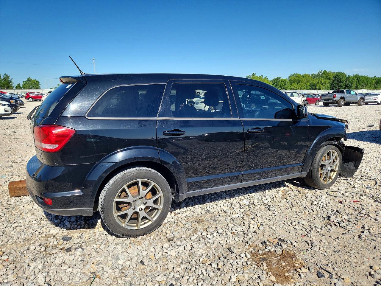 2016 Dodge Journey R Black vin: 3C4PDCEG7GT247636