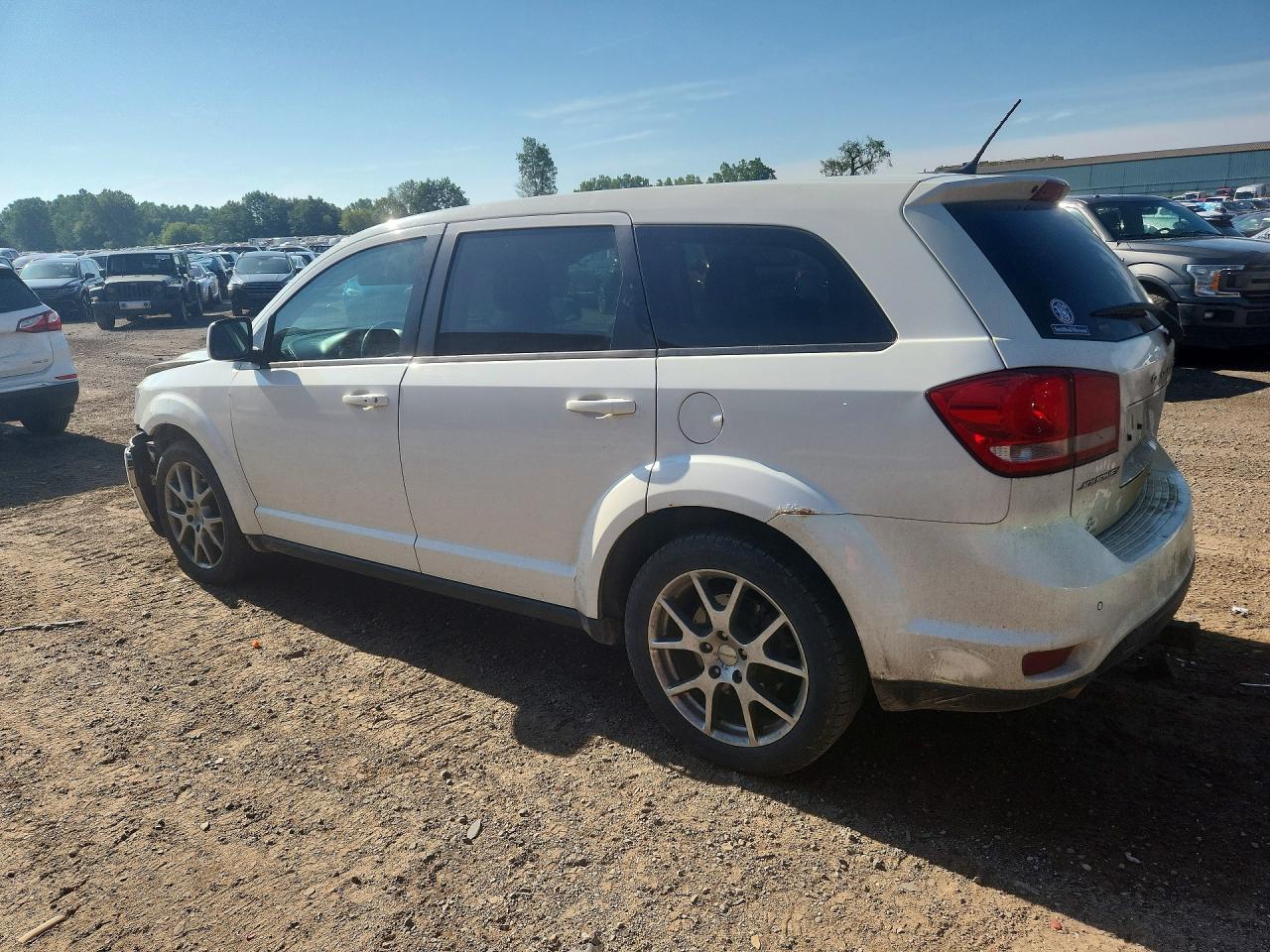 2014 Dodge Journey R/t White vin: 3C4PDCEG8ET205781