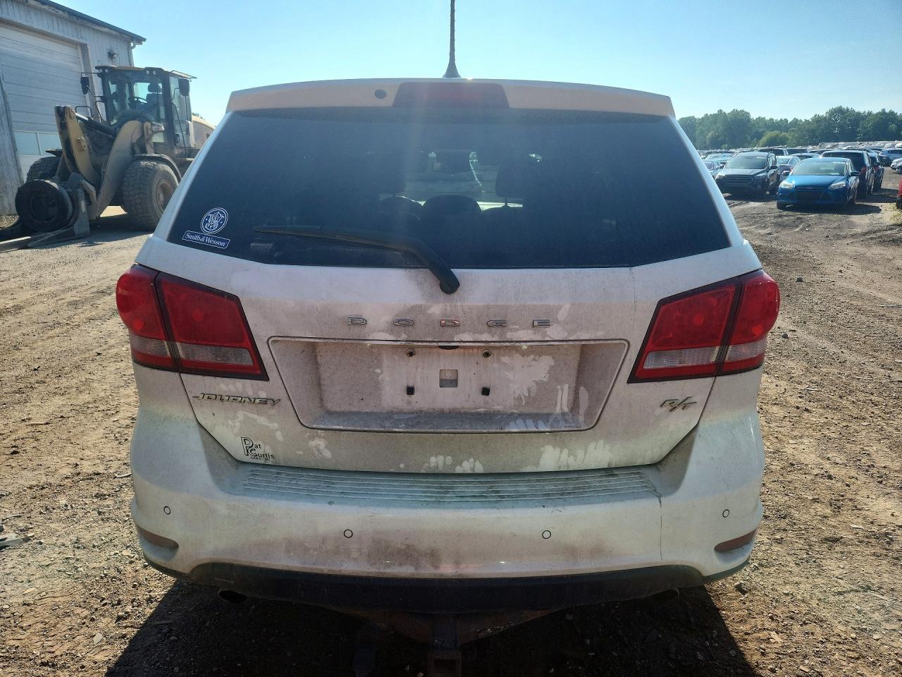 2014 Dodge Journey R/t White vin: 3C4PDCEG8ET205781