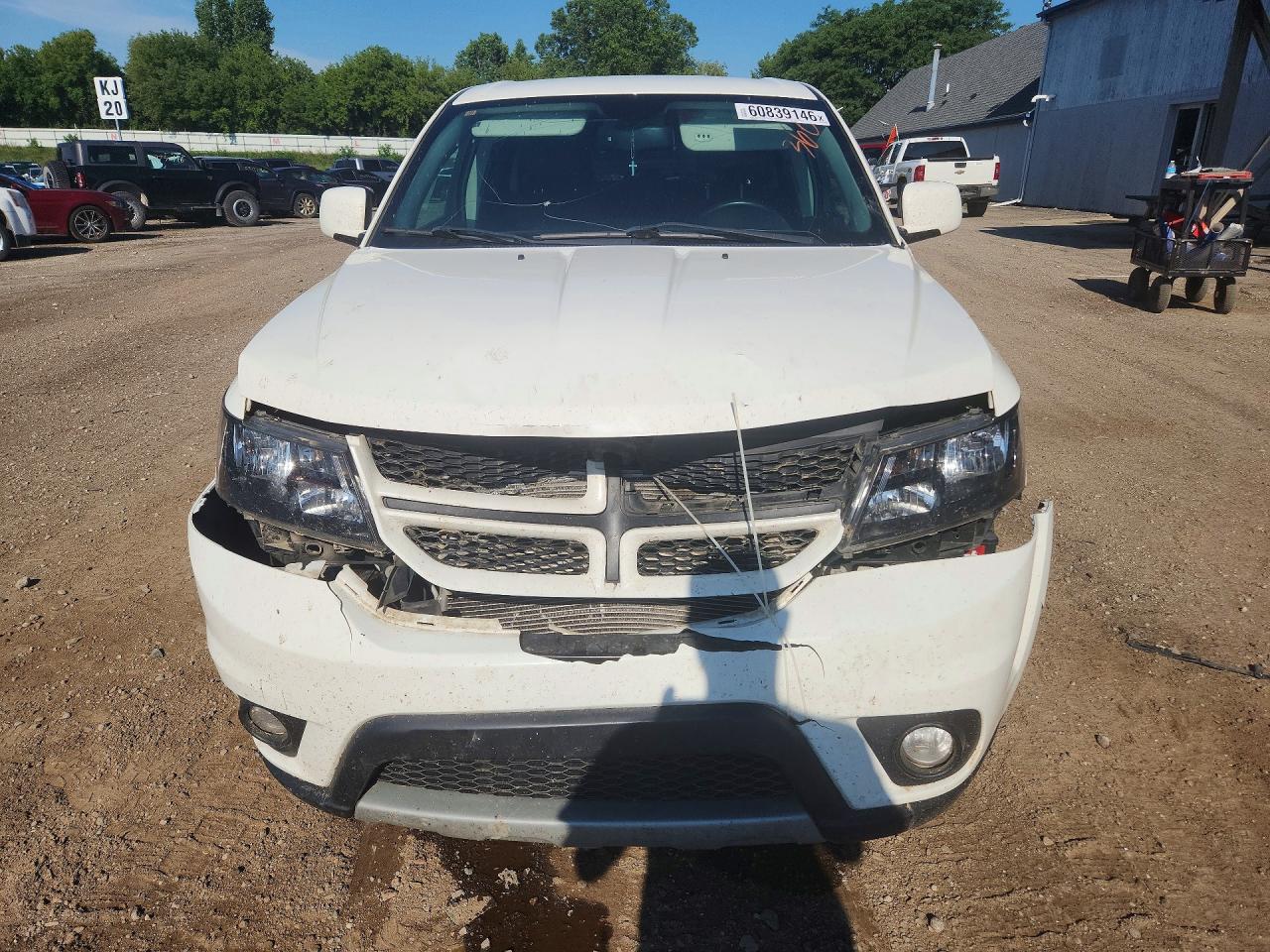 2014 Dodge Journey R/t White vin: 3C4PDCEG8ET205781
