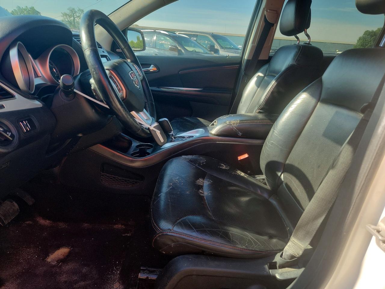 2014 Dodge Journey R/t White vin: 3C4PDCEG8ET205781