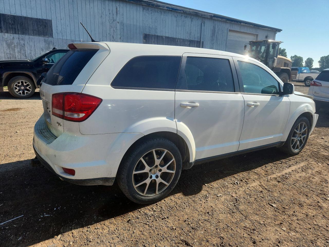 2014 Dodge Journey R/t White vin: 3C4PDCEG8ET205781