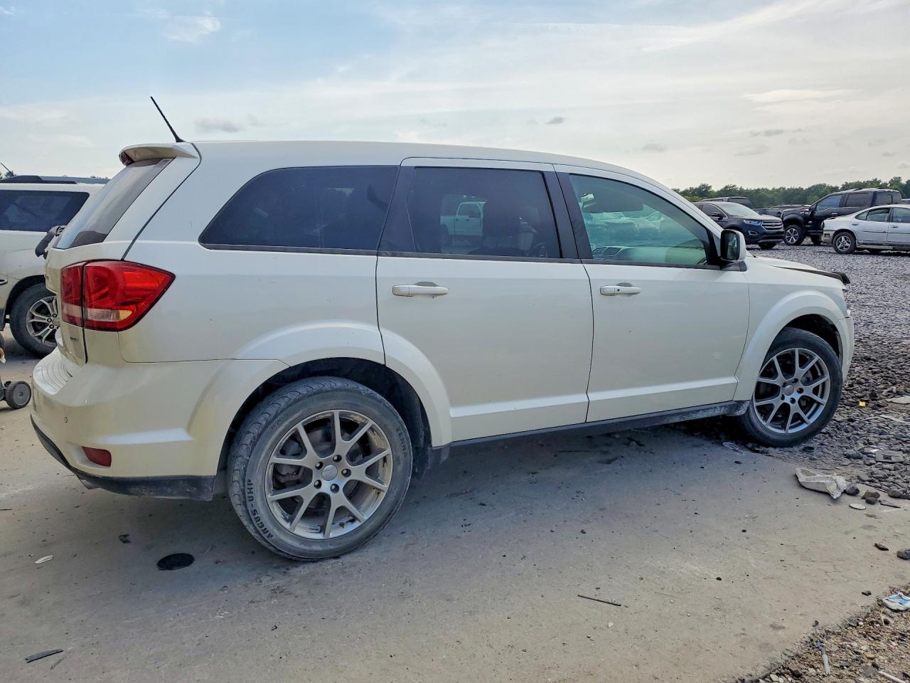 2017 Dodge Journey Gt White vin: 3C4PDCEG8HT539264