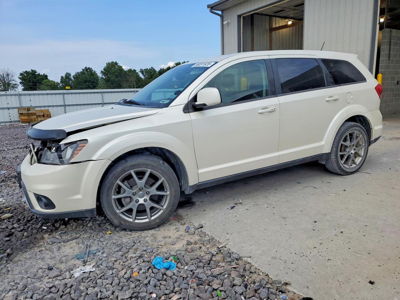 2017 Dodge Journey Gt White vin: 3C4PDCEG8HT539264