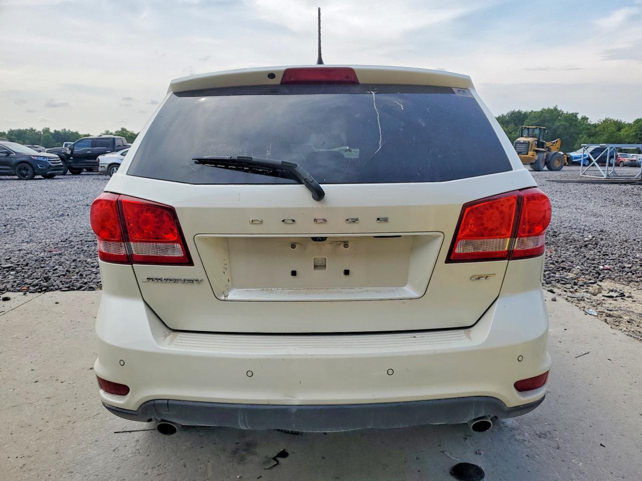 2017 Dodge Journey Gt White vin: 3C4PDCEG8HT539264