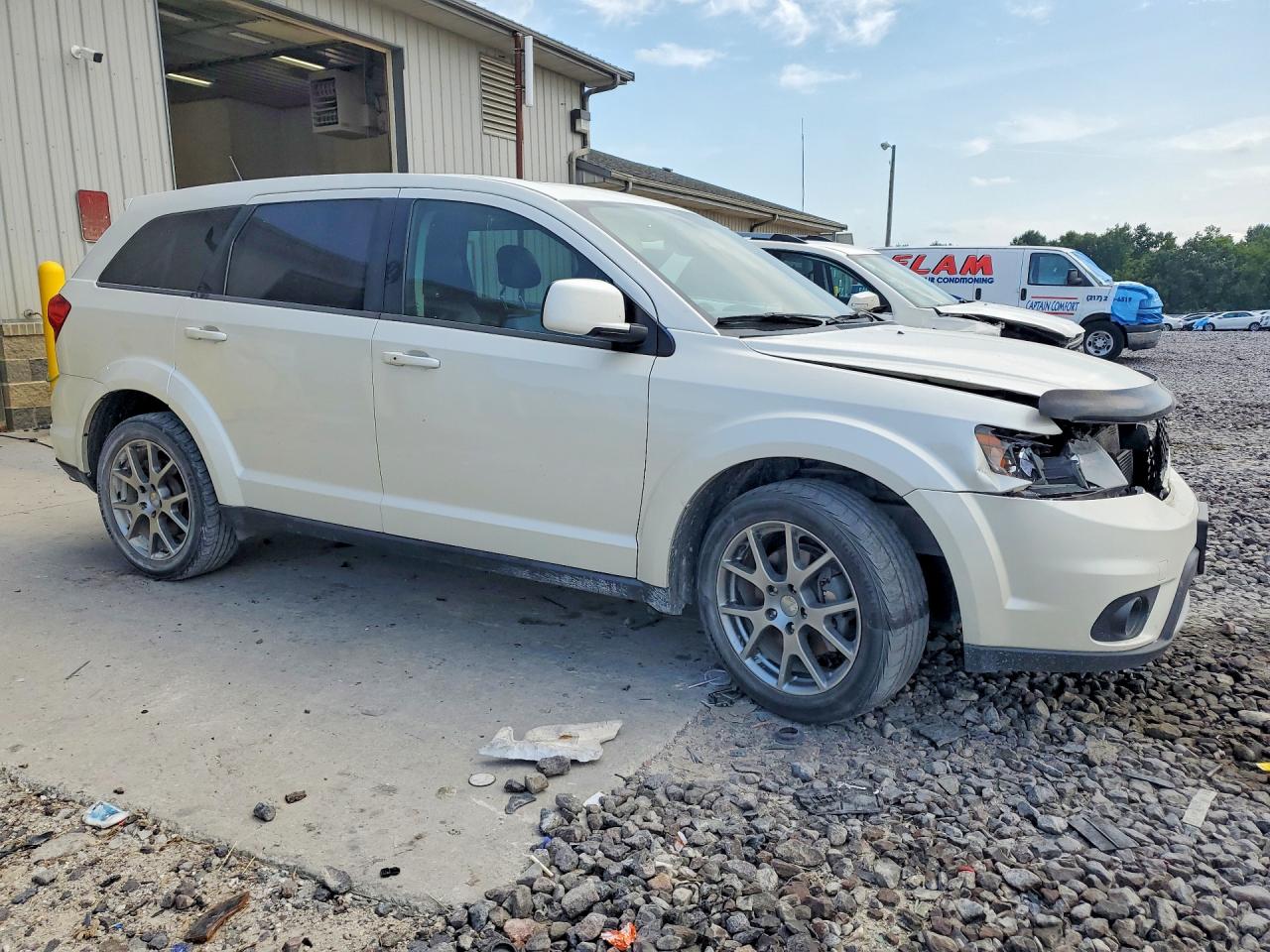 2017 Dodge Journey Gt White vin: 3C4PDCEG8HT539264