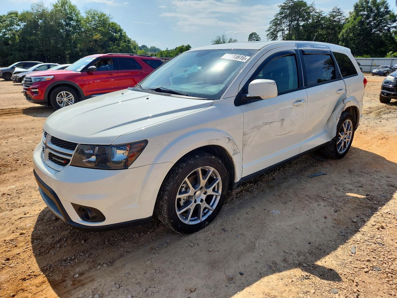 2017 Dodge Journey Gt White vin: 3C4PDCEG8HT566366