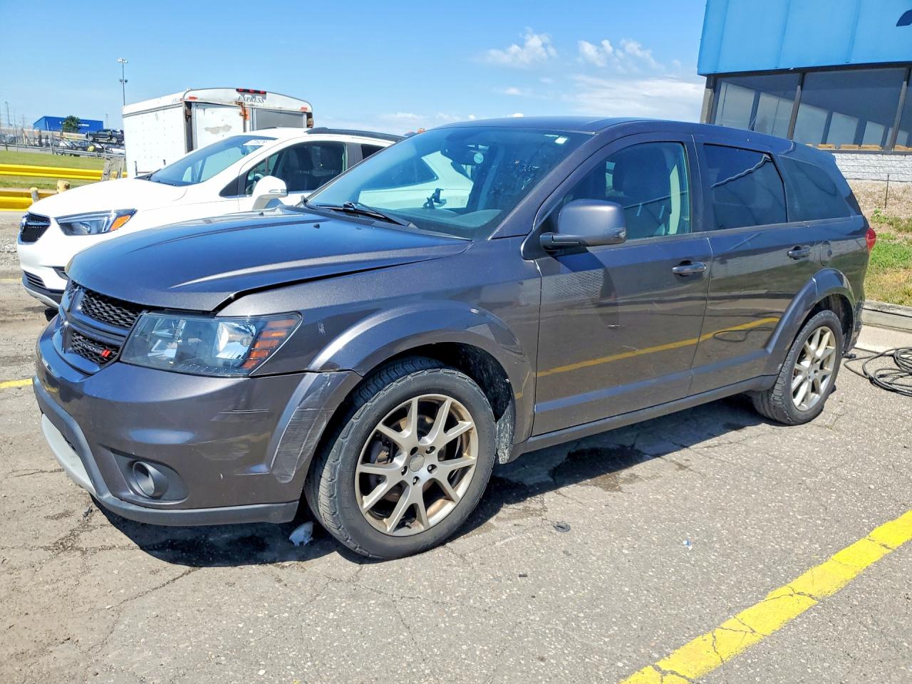 2014 Dodge Journey R Серый vin: 3C4PDCEG9ET309714