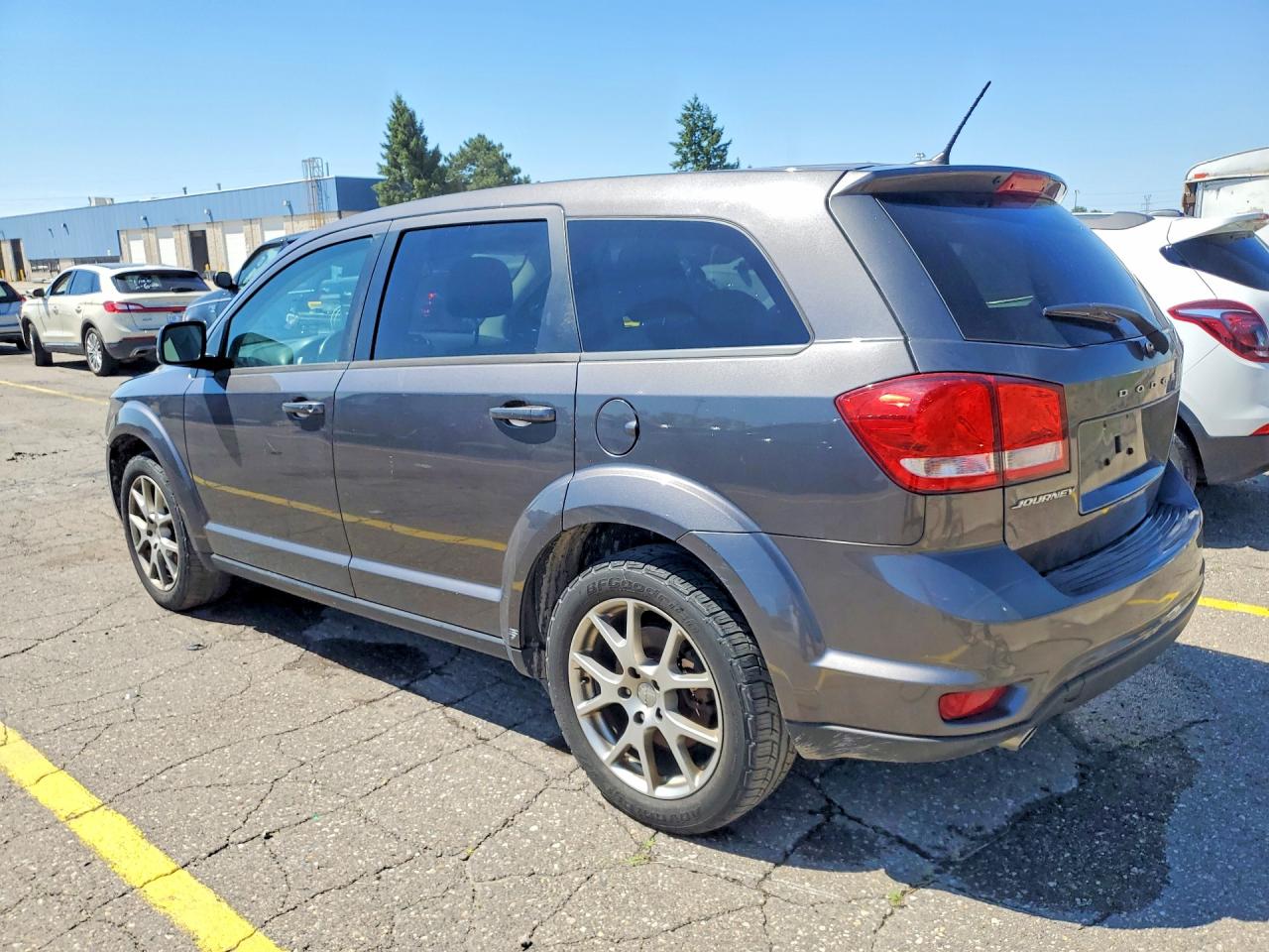 2014 Dodge Journey R Серый vin: 3C4PDCEG9ET309714