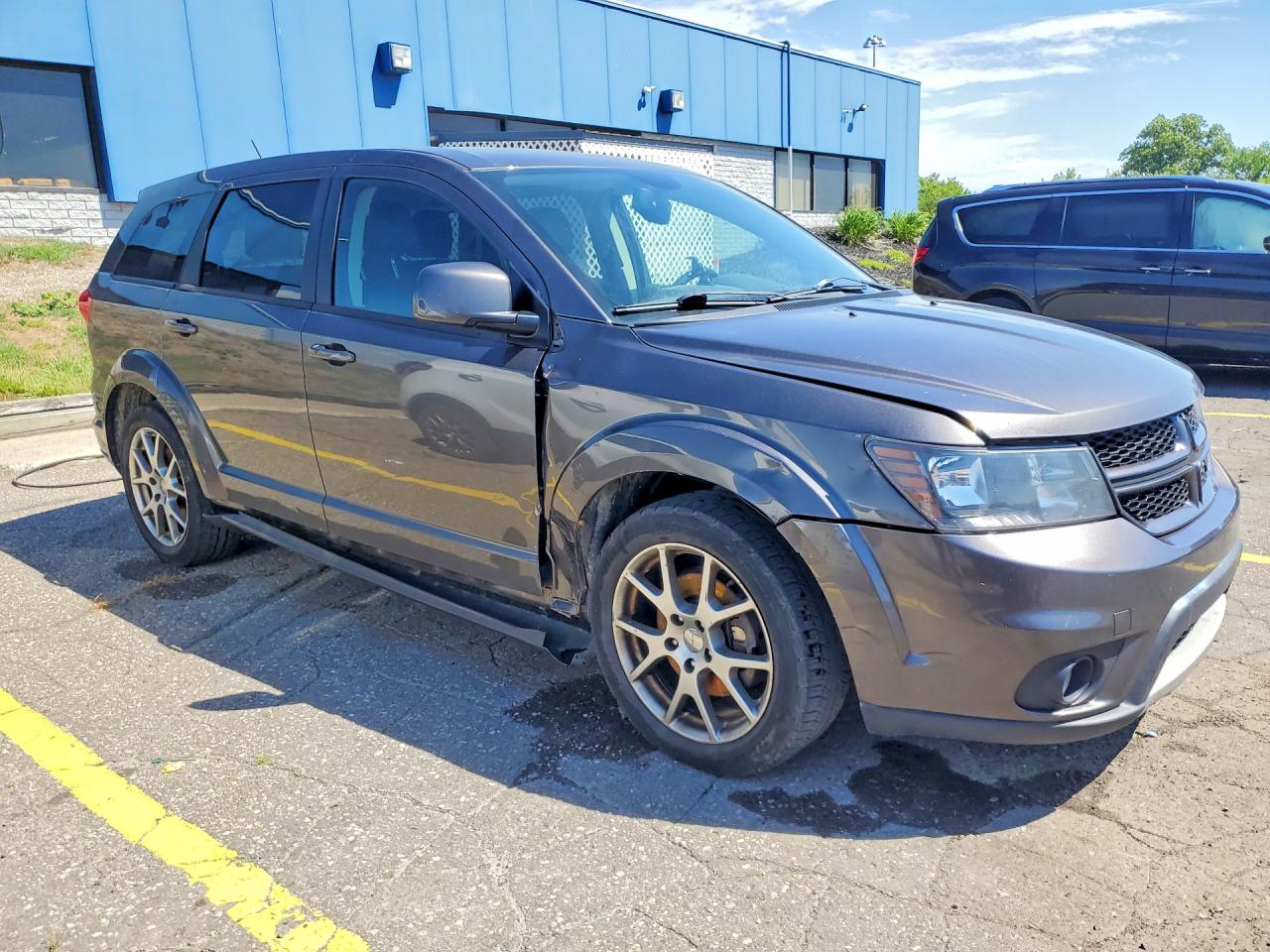 2014 Dodge Journey R Серый vin: 3C4PDCEG9ET309714