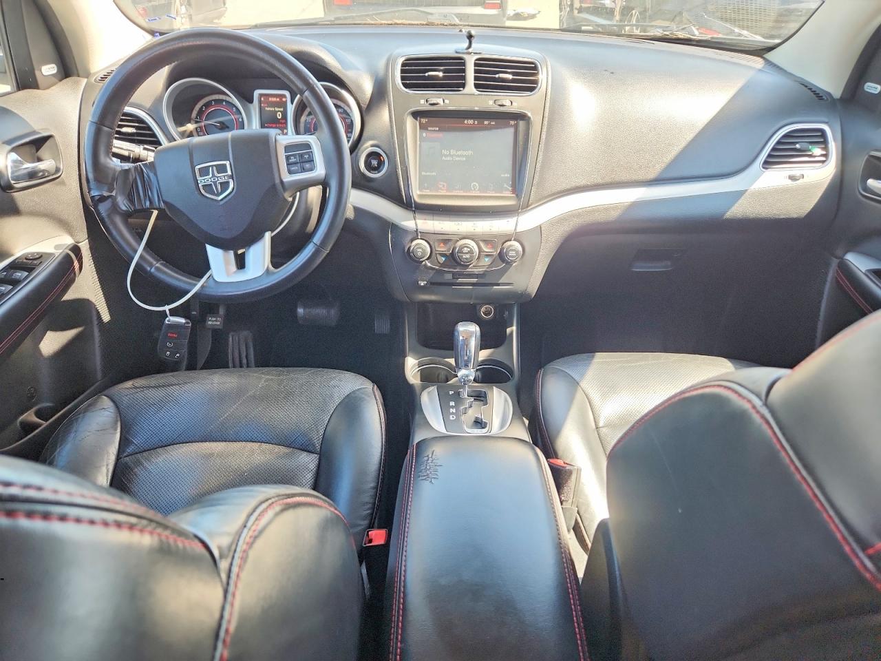 2015 Dodge Journey R White vin: 3C4PDCEG9FT614793