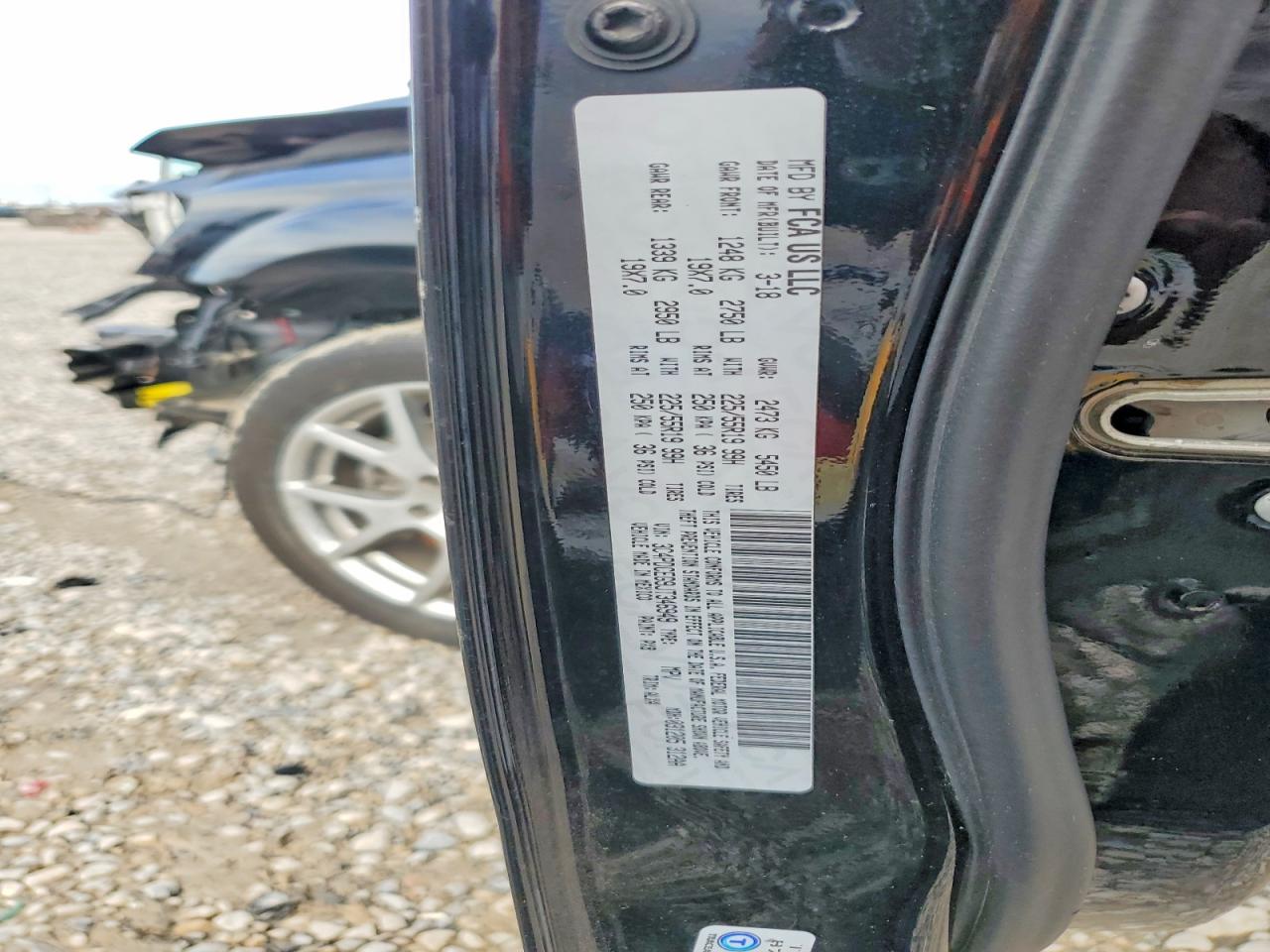 2018 Dodge Journey Gt Black vin: 3C4PDCEG9JT346949