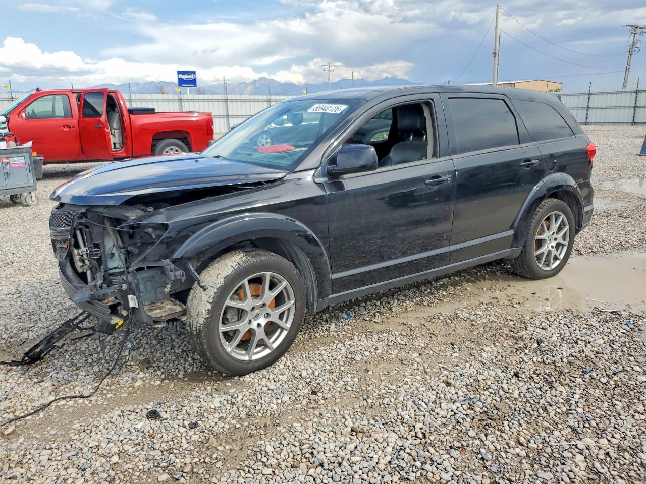 2018 Dodge Journey Gt Black vin: 3C4PDCEG9JT346949