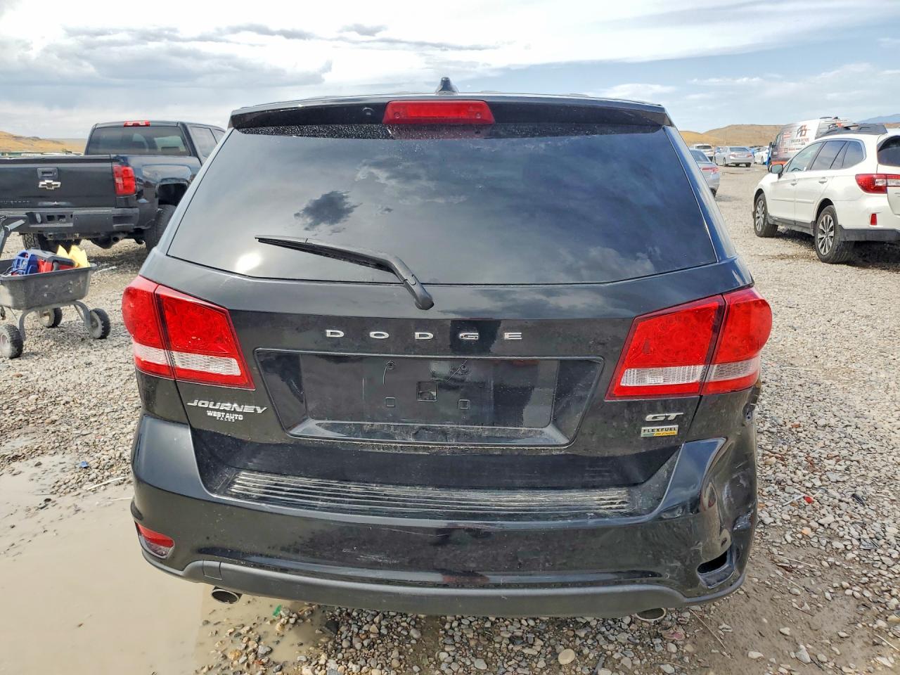 2018 Dodge Journey Gt Black vin: 3C4PDCEG9JT346949
