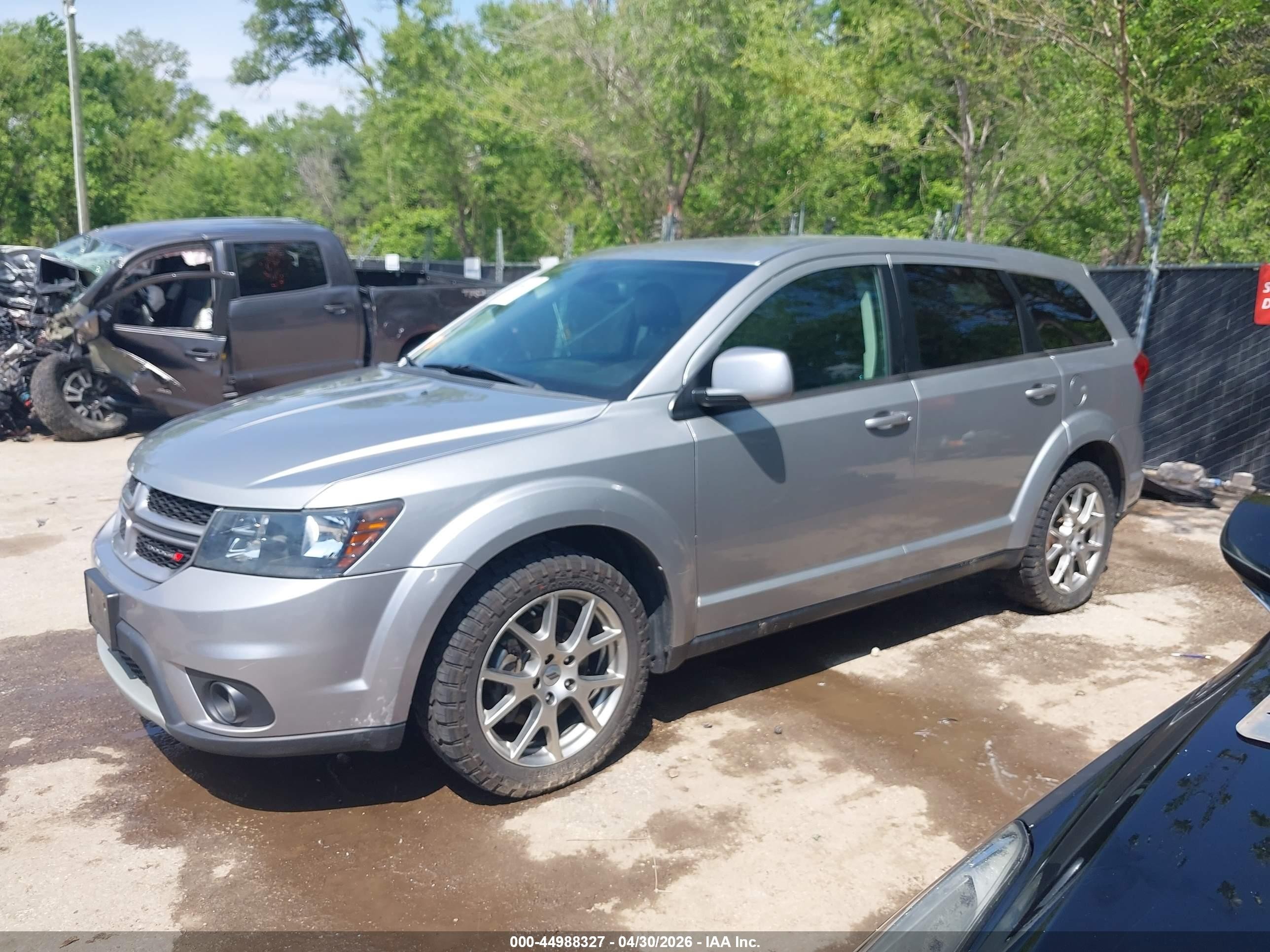 2019 Dodge Journey Gt Silver vin: 3C4PDCEG9KT717464