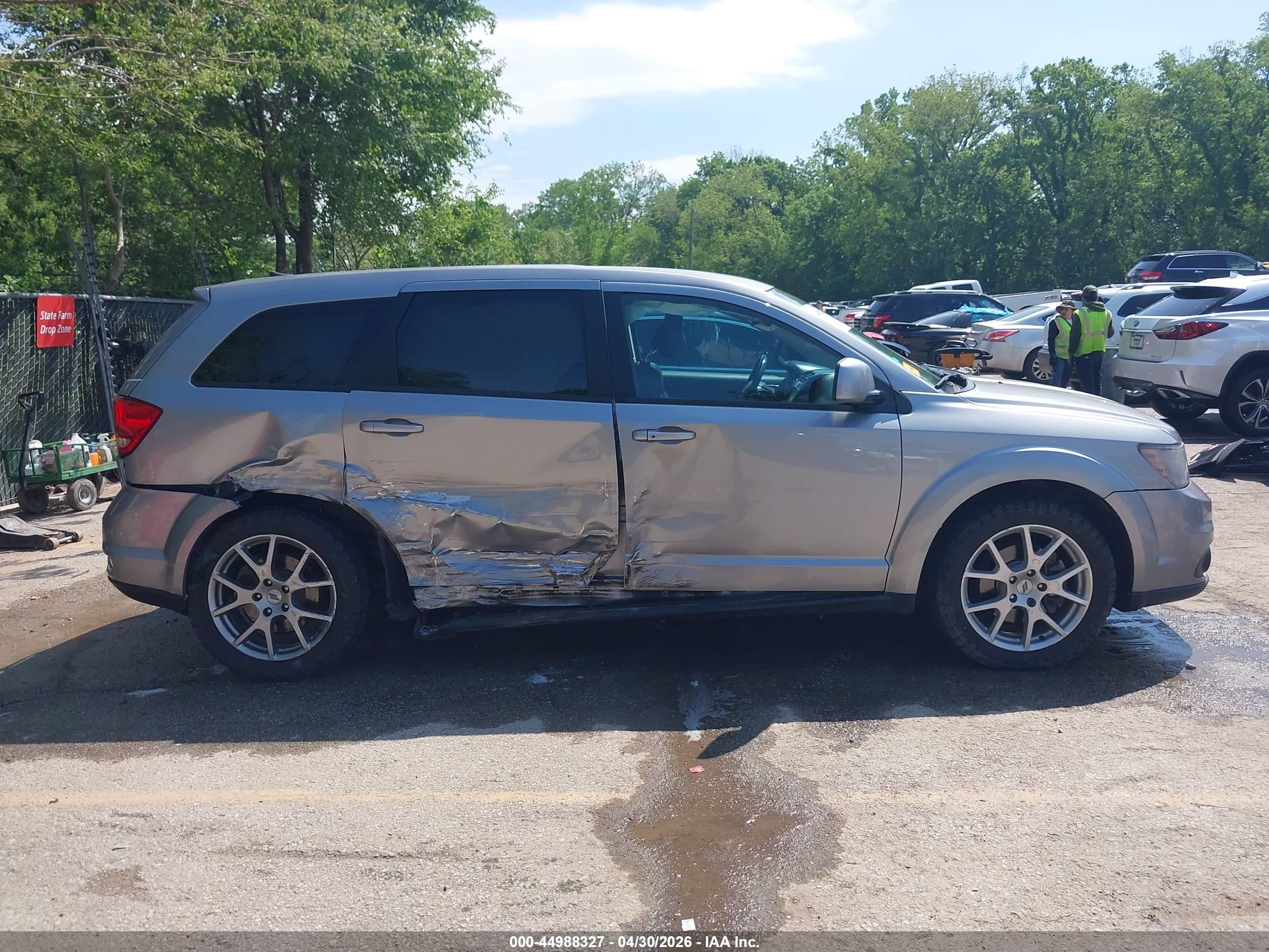2019 Dodge Journey Gt Silver vin: 3C4PDCEG9KT717464