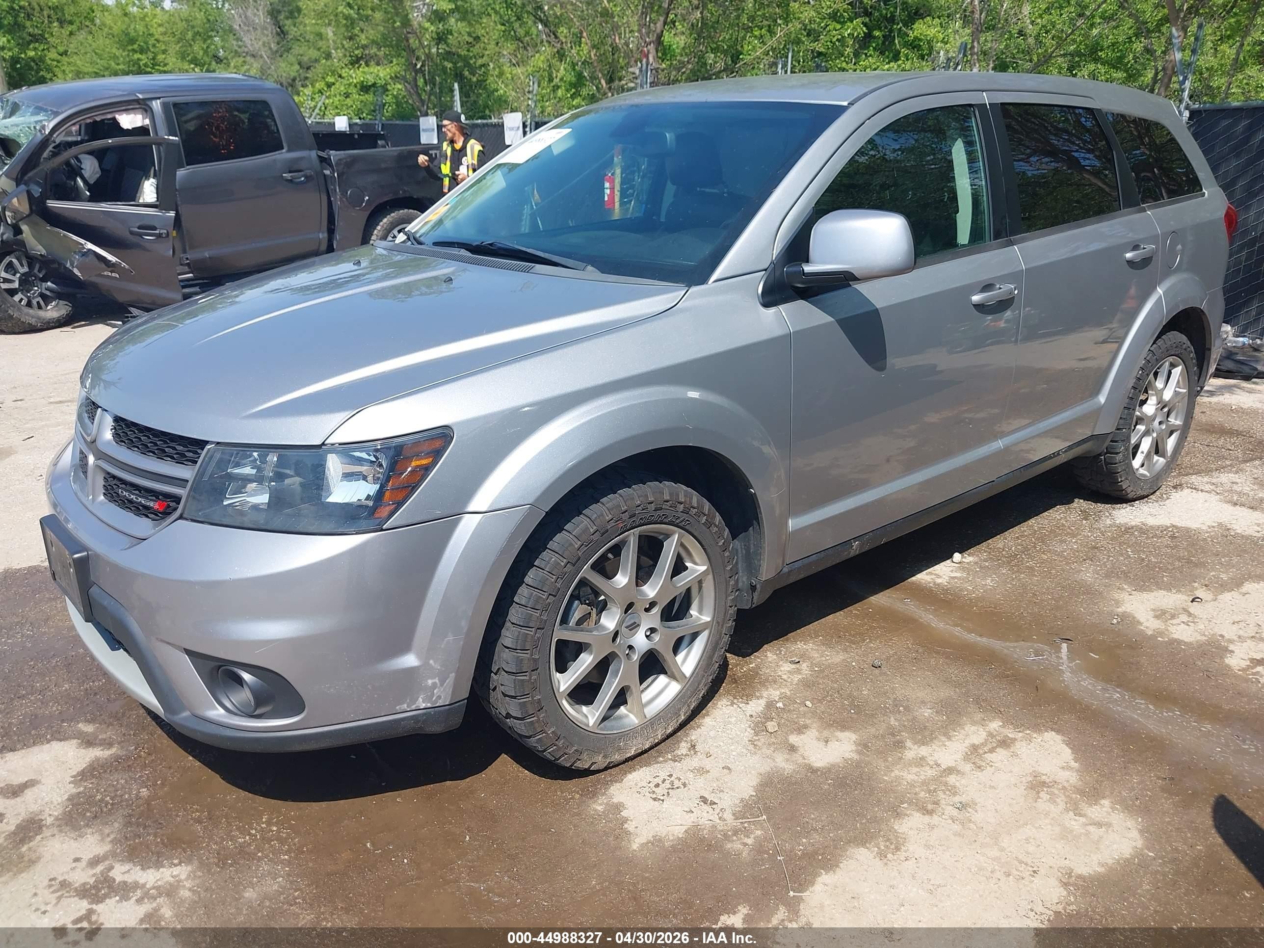 2019 Dodge Journey Gt Silver vin: 3C4PDCEG9KT717464