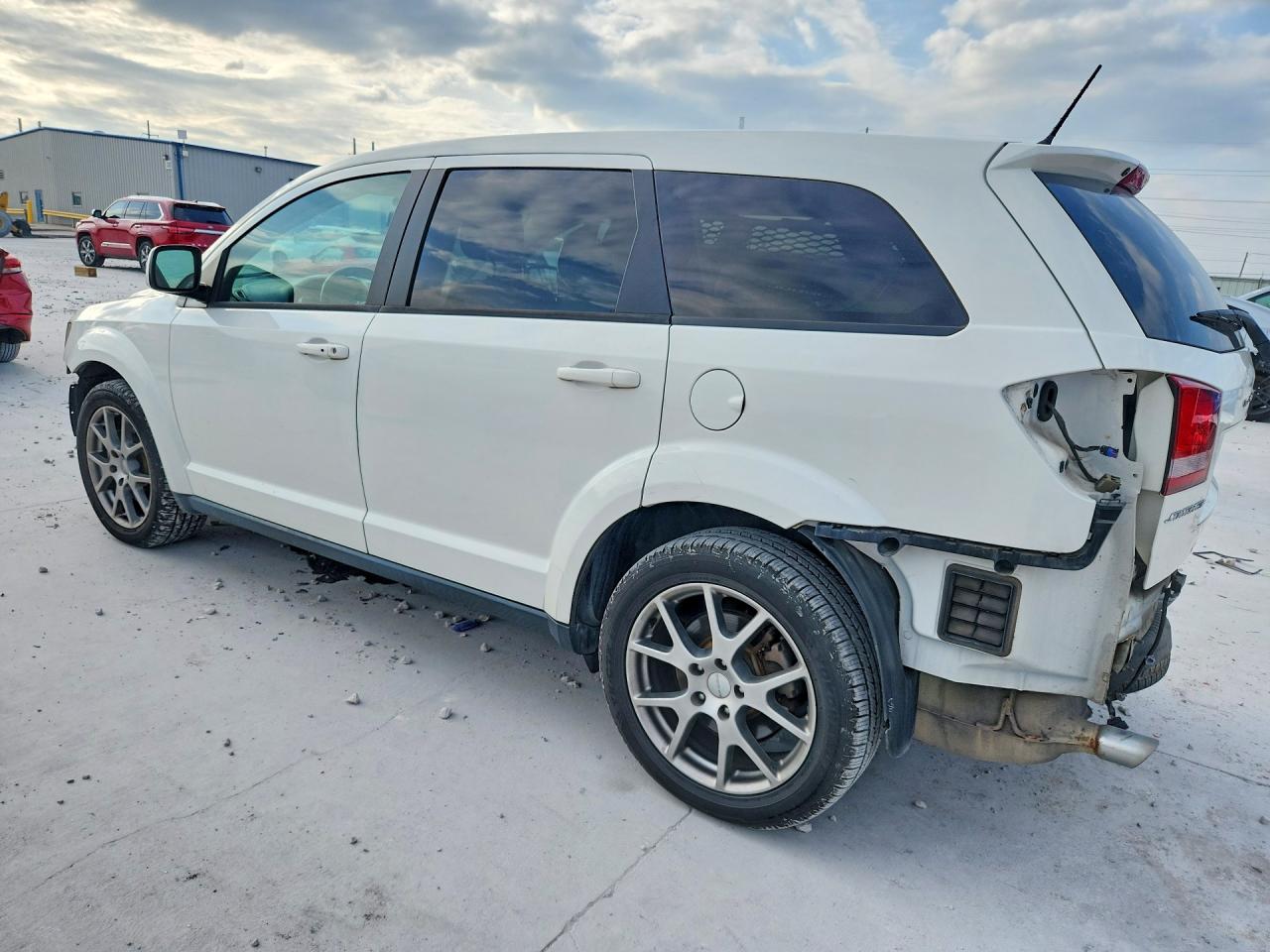 2017 Dodge Journey Gt Белый vin: 3C4PDCEGXHT549780