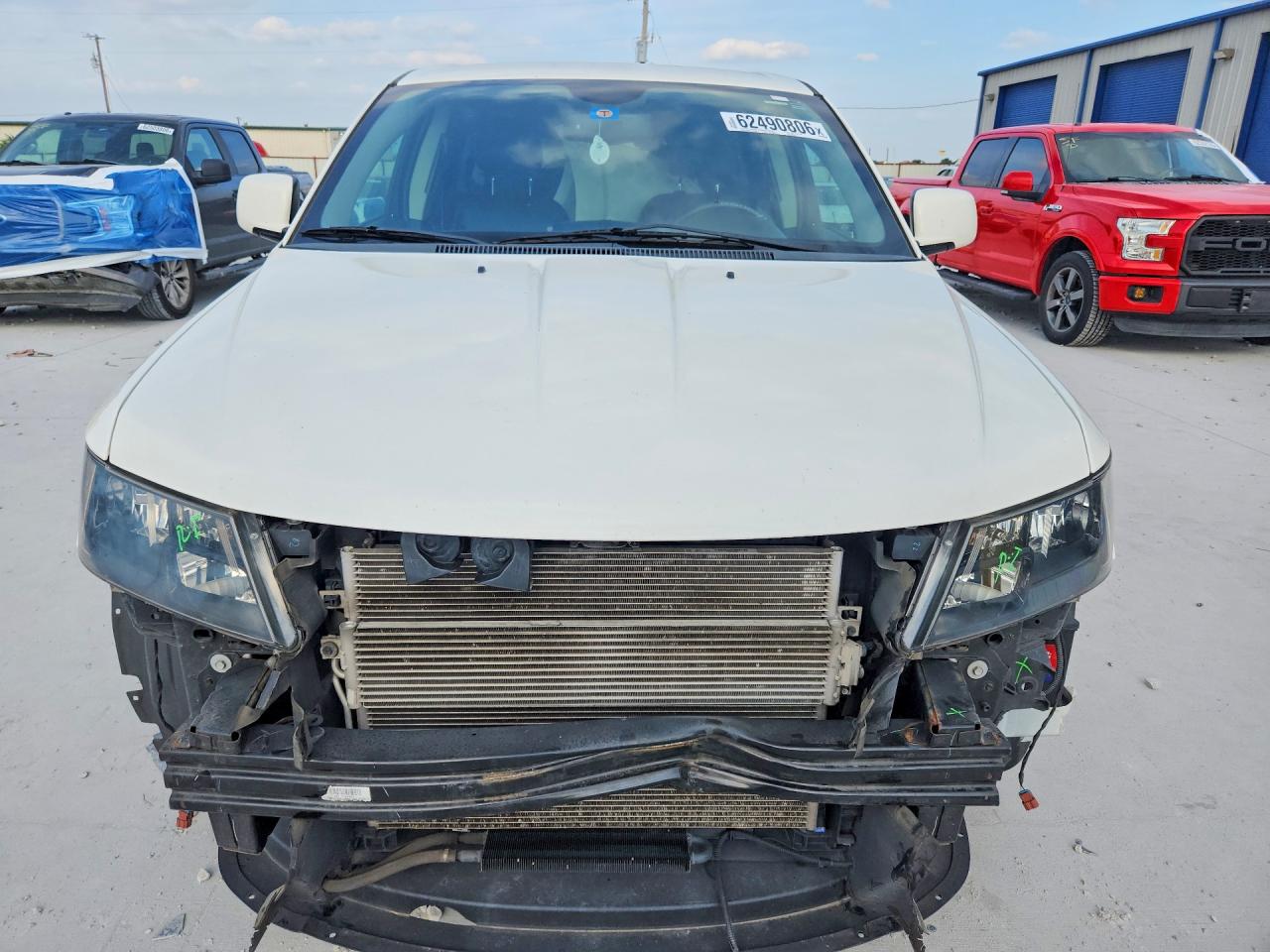 2017 Dodge Journey Gt Белый vin: 3C4PDCEGXHT549780