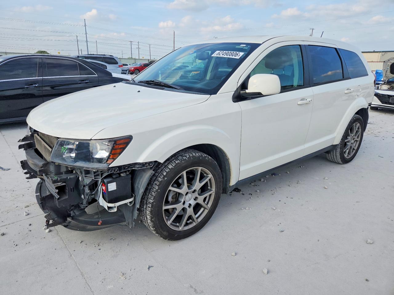 2017 Dodge Journey Gt Белый vin: 3C4PDCEGXHT549780