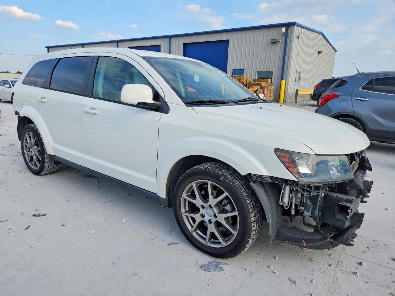 2017 Dodge Journey Gt Белый vin: 3C4PDCEGXHT549780