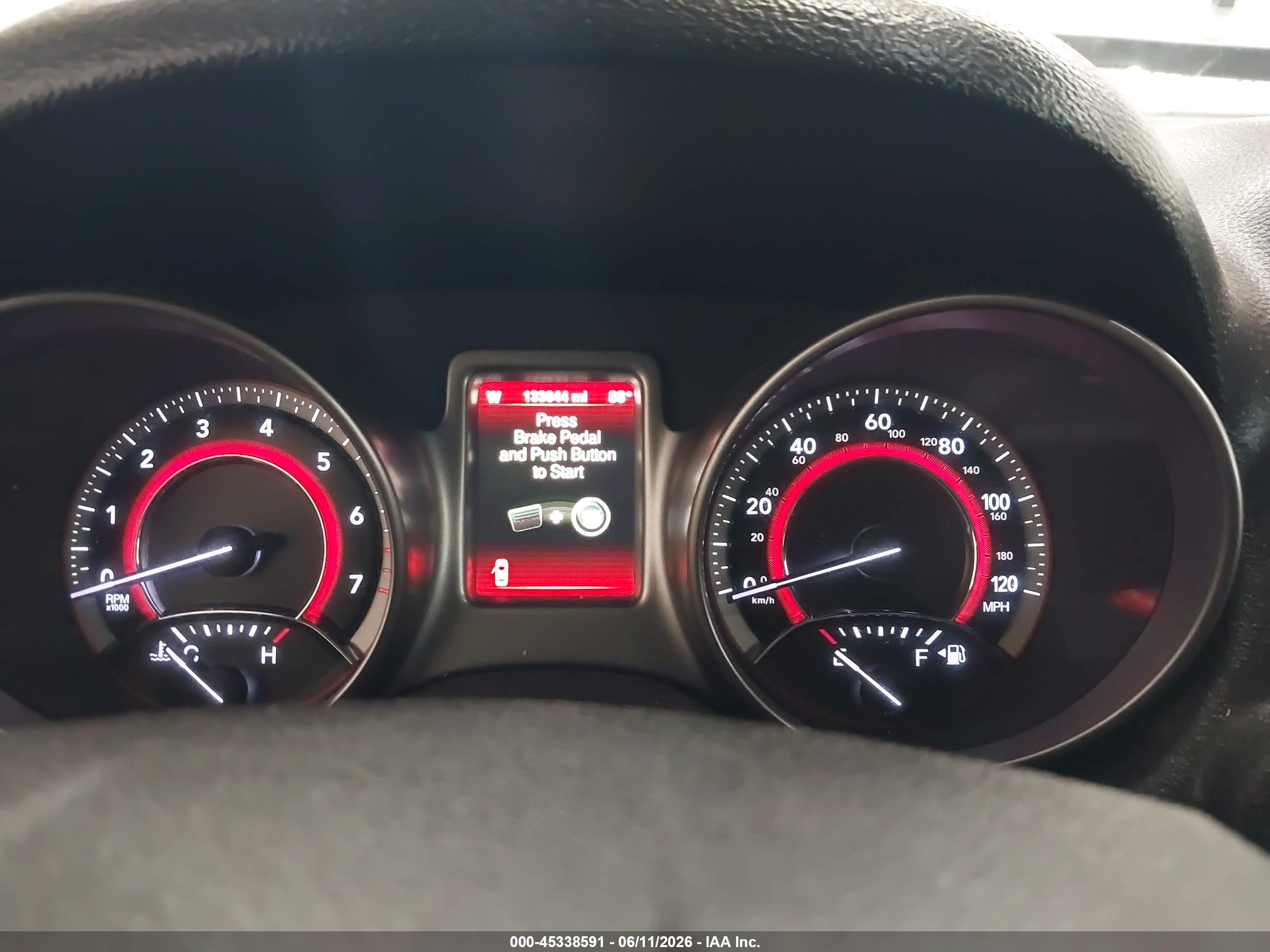 2015 Dodge Journey Crossroad Gray vin: 3C4PDCGB0FT735665