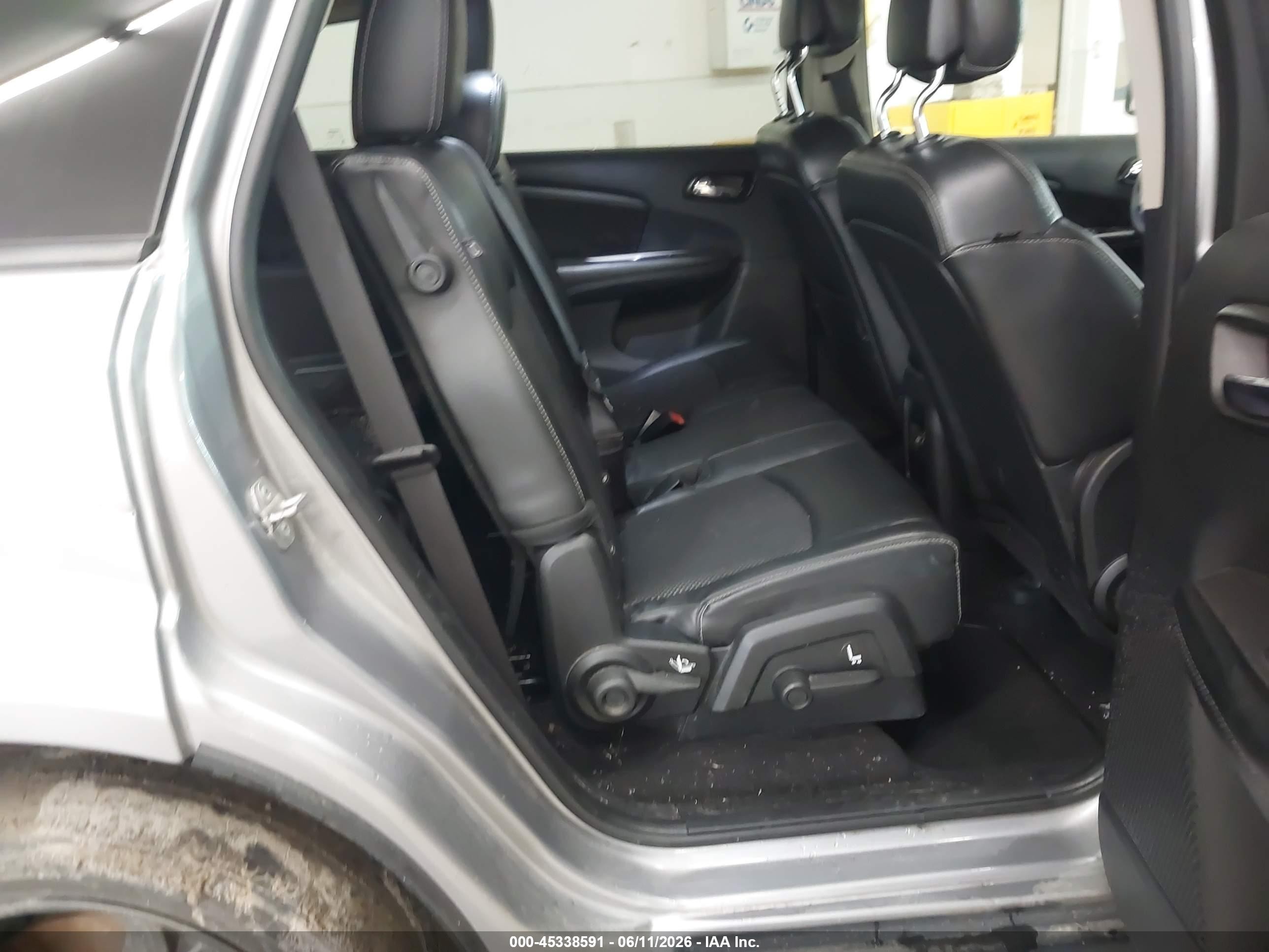 2015 Dodge Journey Crossroad Gray vin: 3C4PDCGB0FT735665