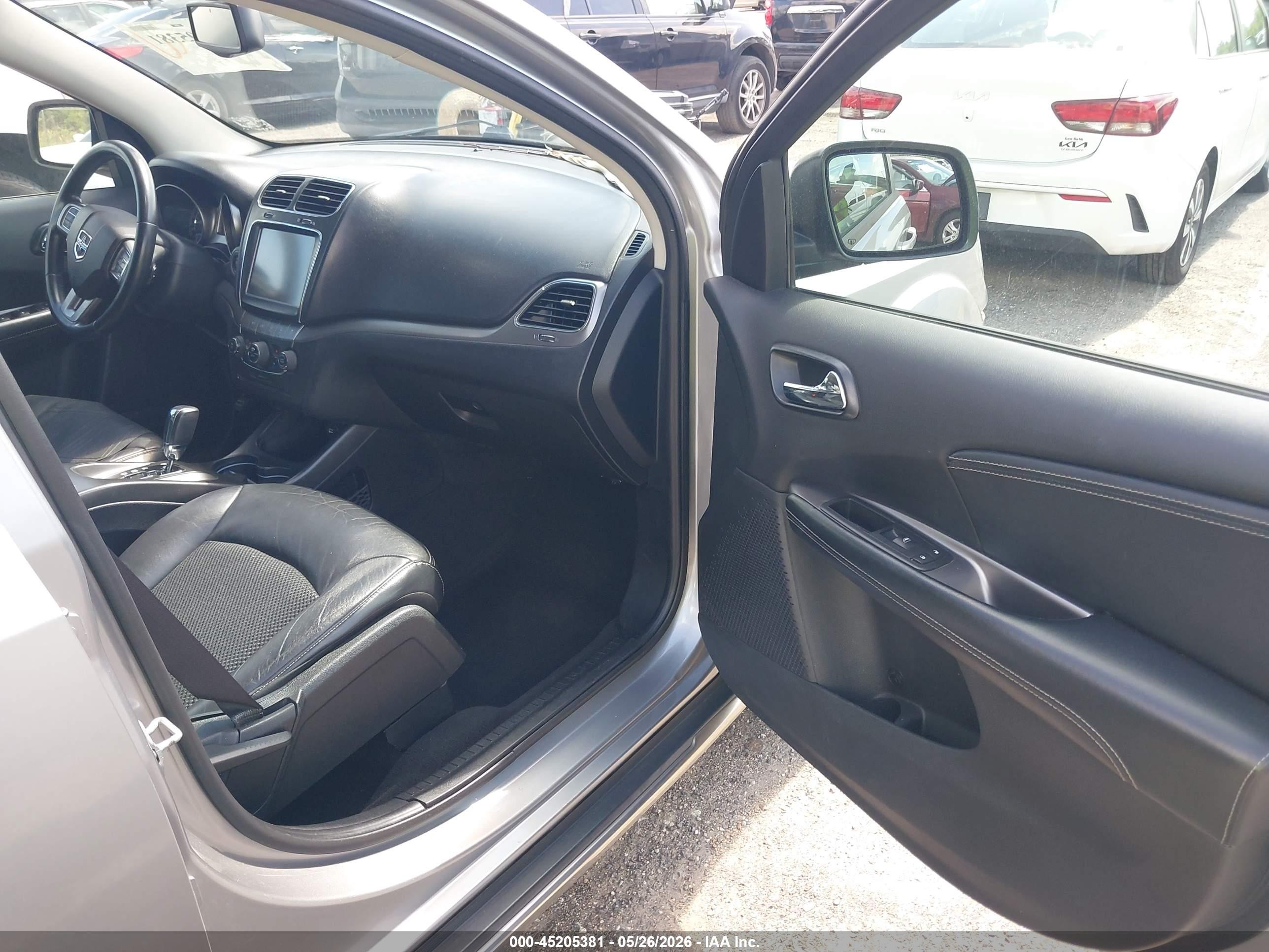 2015 Dodge Journey Crossroad Gray vin: 3C4PDCGB0FT745841