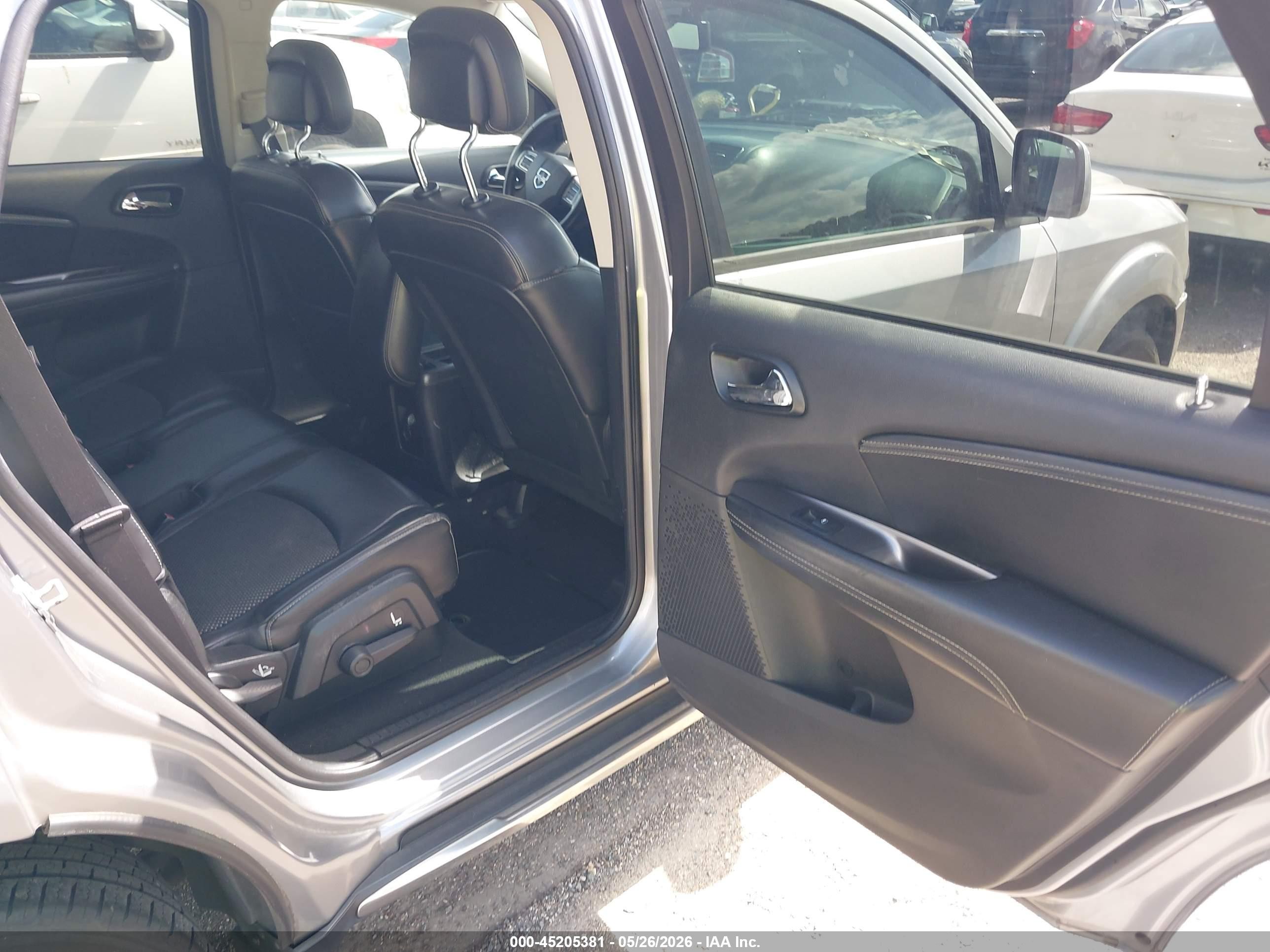 2015 Dodge Journey Crossroad Gray vin: 3C4PDCGB0FT745841
