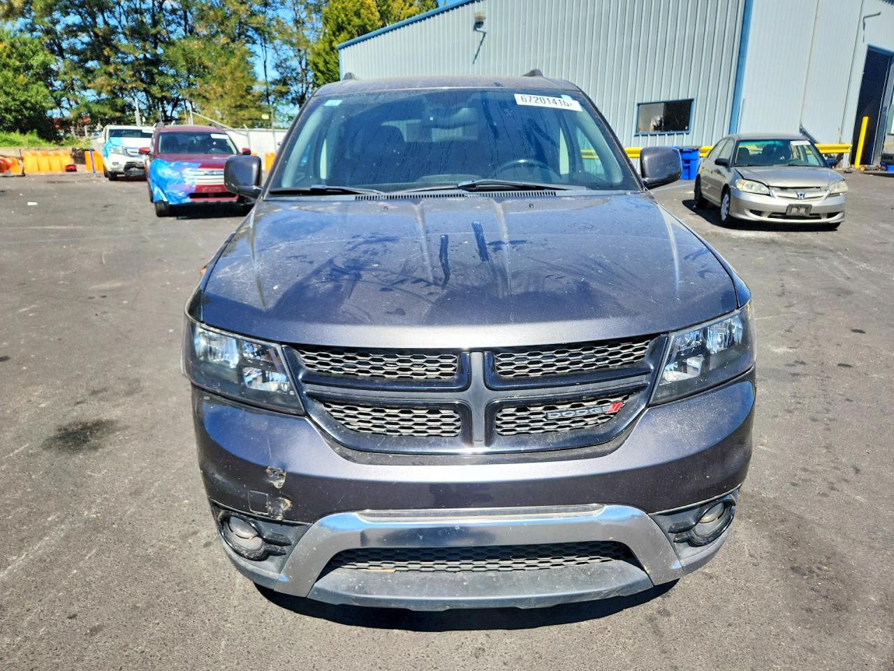 2017 Dodge Journey Crossroad Серый vin: 3C4PDCGB0HT507782