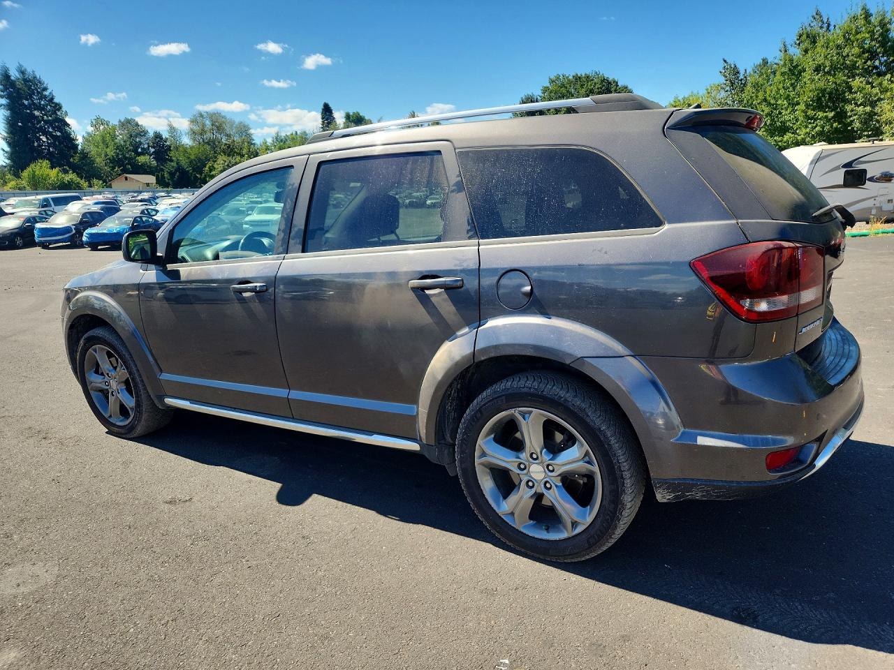 2017 Dodge Journey Crossroad Серый vin: 3C4PDCGB0HT507782