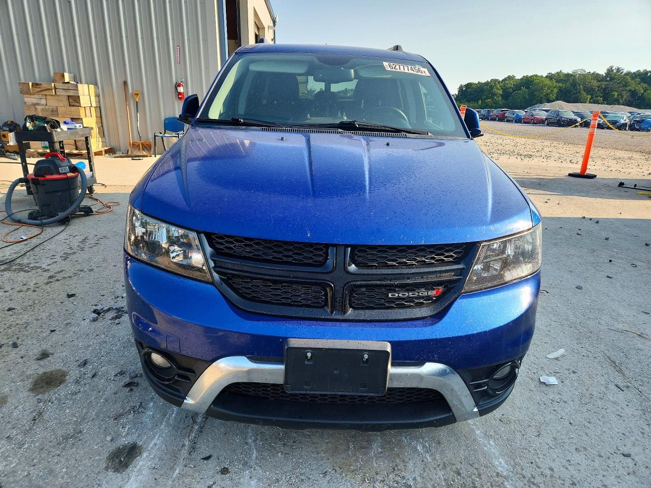 2015 Dodge Journey Crossroad Blue vin: 3C4PDCGB1FT682510