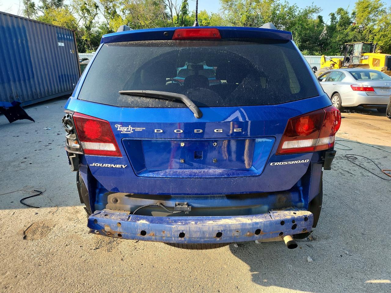2015 Dodge Journey Crossroad Blue vin: 3C4PDCGB1FT682510