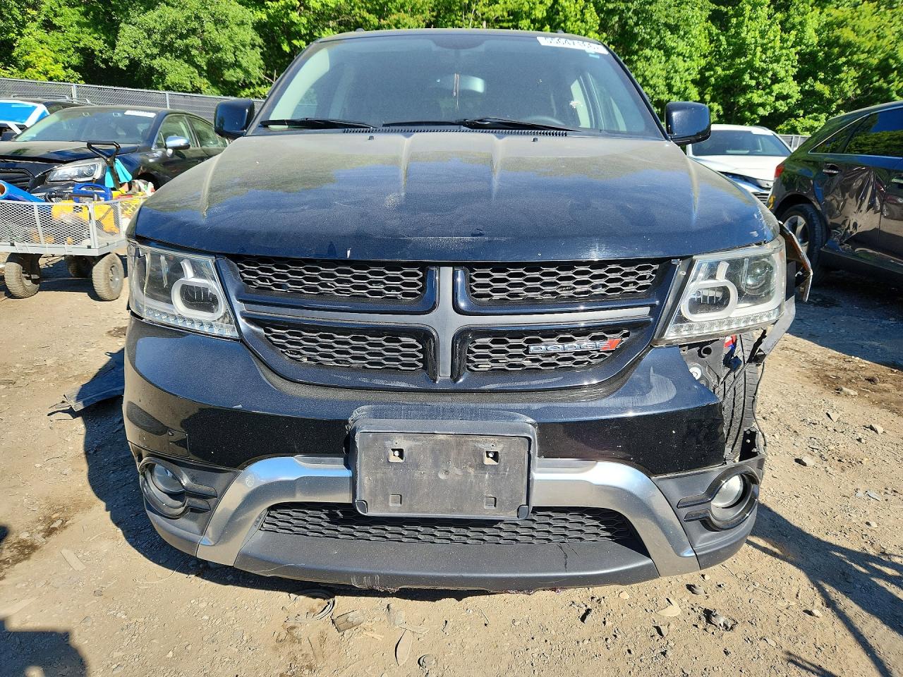 2016 Dodge Journey Crossroad Black vin: 3C4PDCGB1GT131771