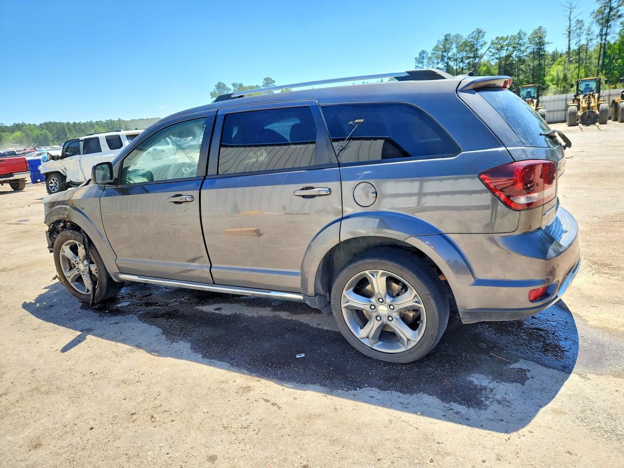 2015 Dodge Journey Crossroad Charcoal vin: 3C4PDCGB2FT583050