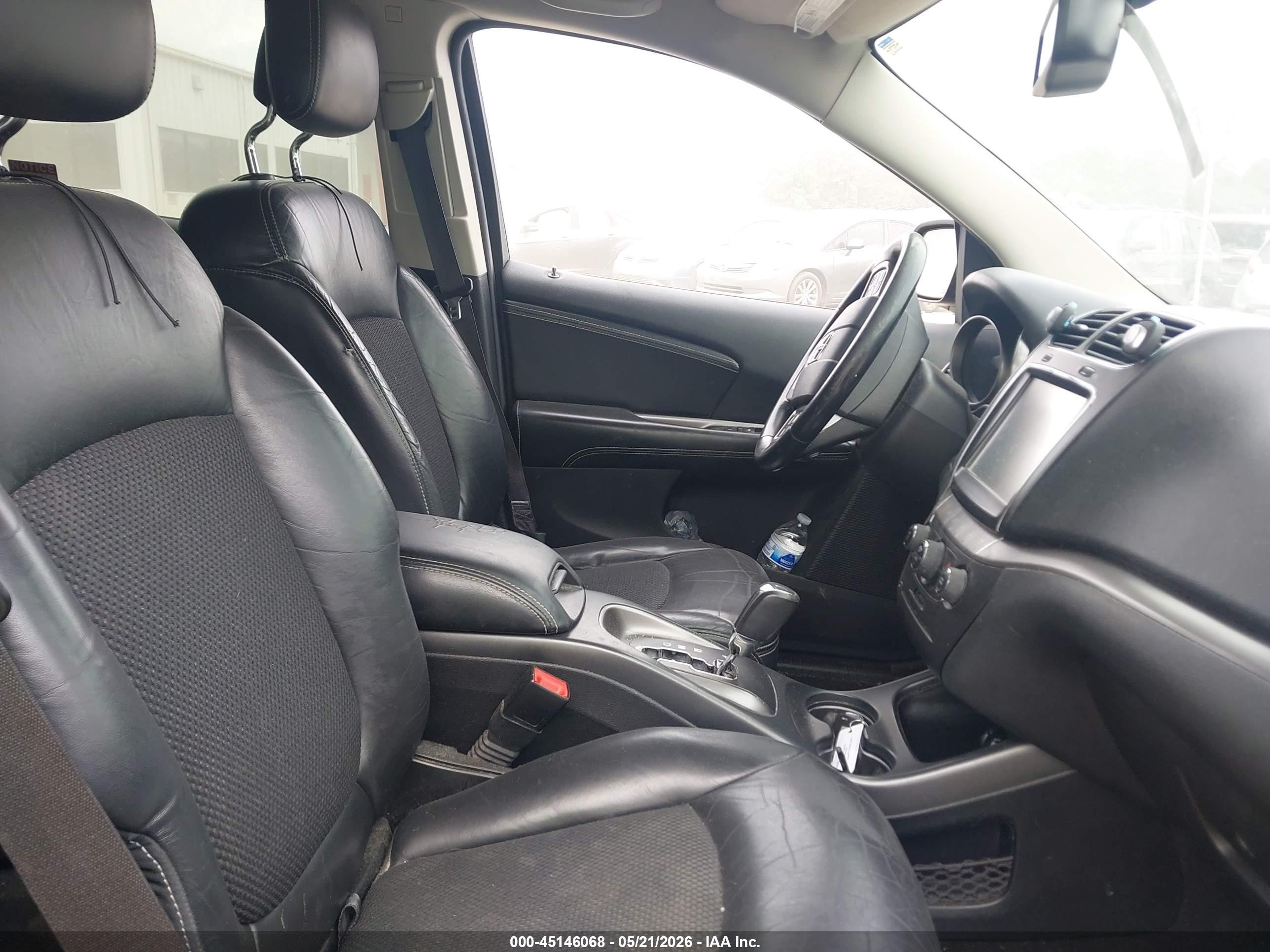 2015 Dodge Journey Crossroad Gray vin: 3C4PDCGB2FT616905