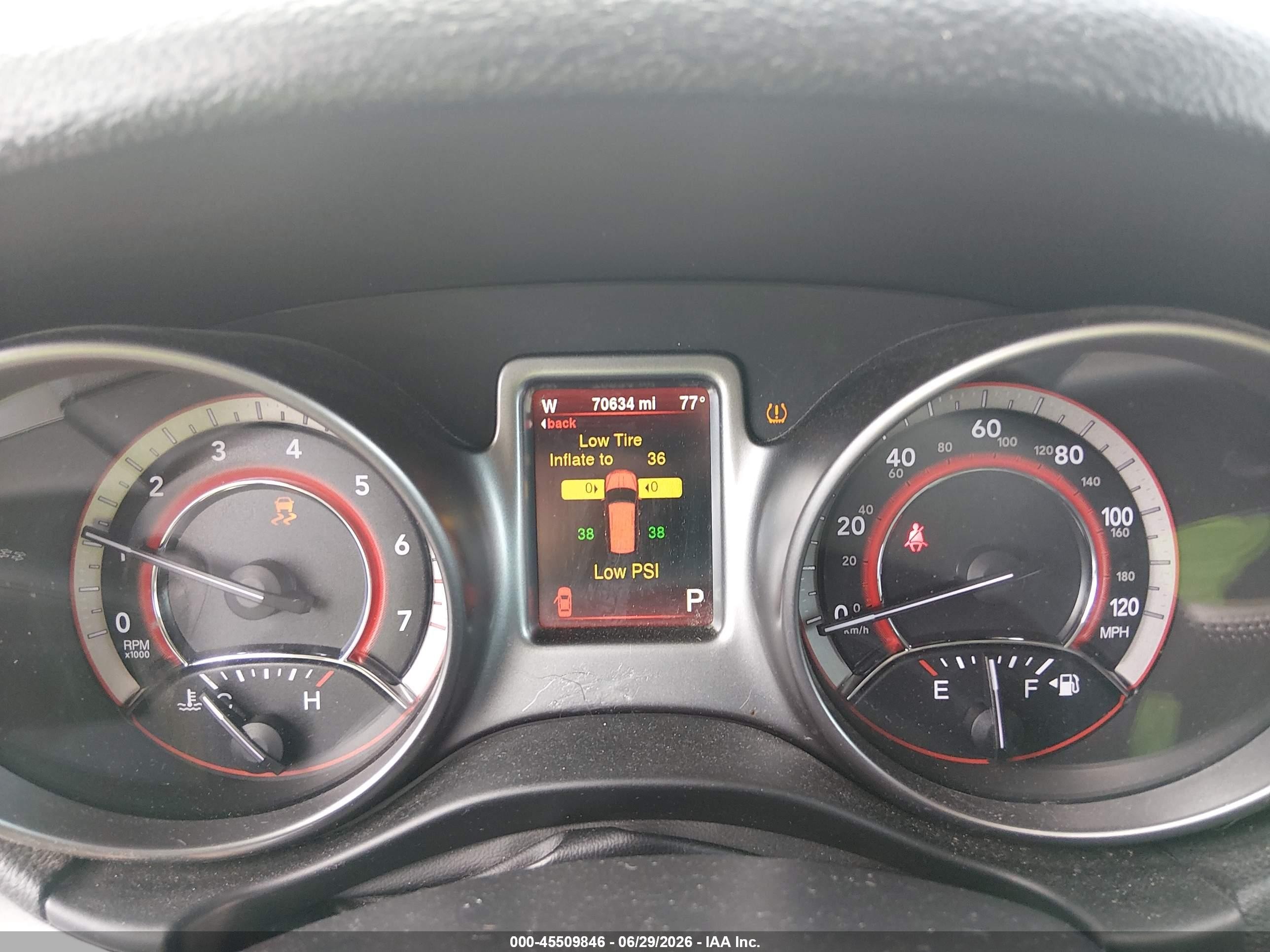 2015 Dodge Journey Crossroad Silver vin: 3C4PDCGB2FT727986